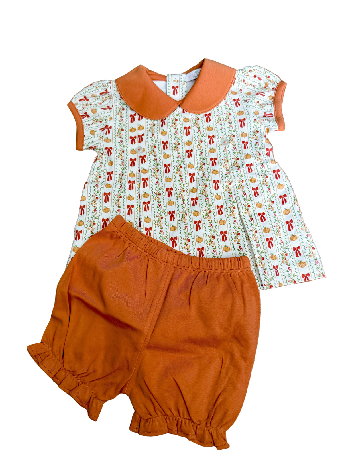 Baby Loren Grateful Day Pima Bloomer Set