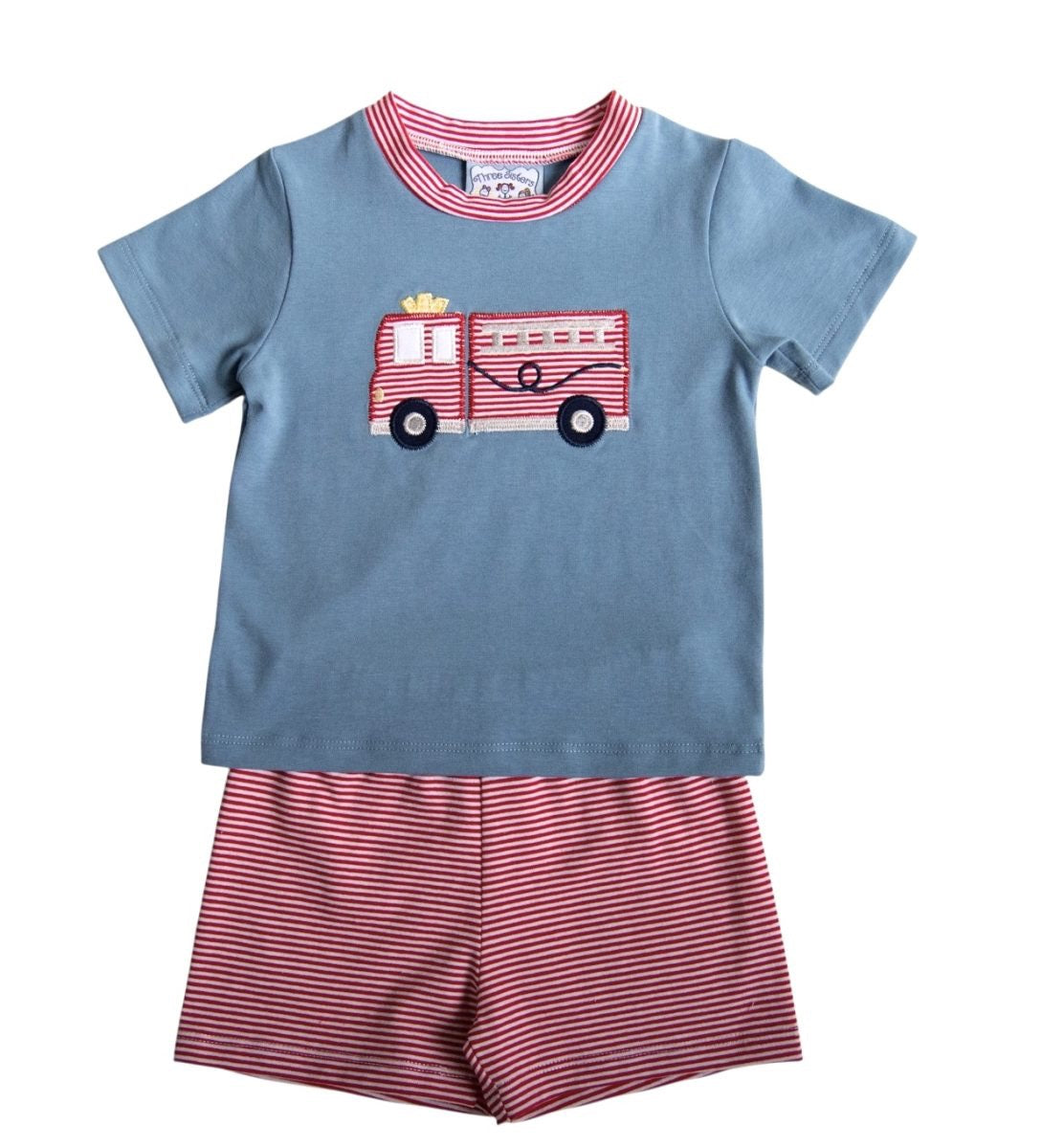 Firetruck Short Set