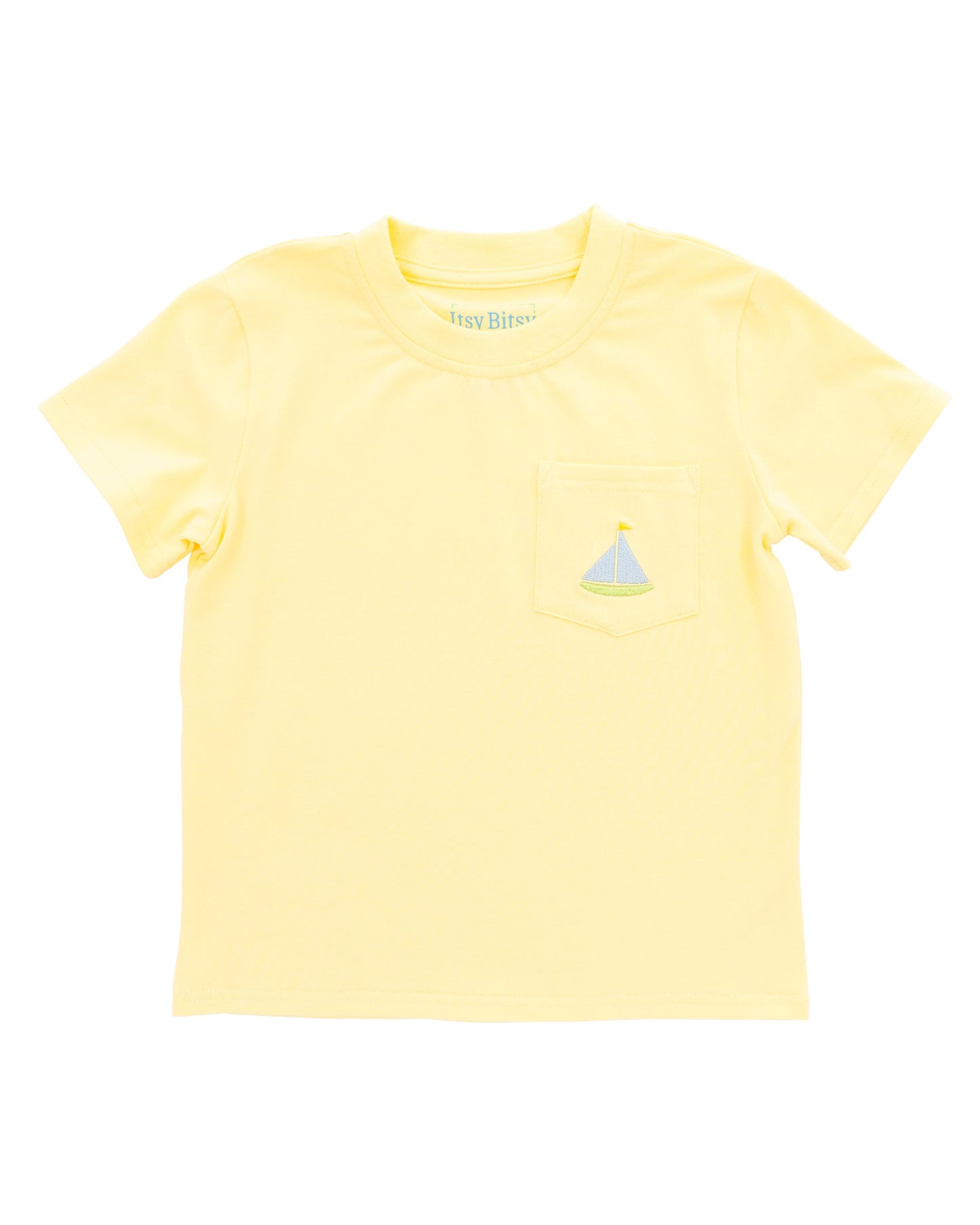Itsy Bitsy Sailboat Pocket Tee