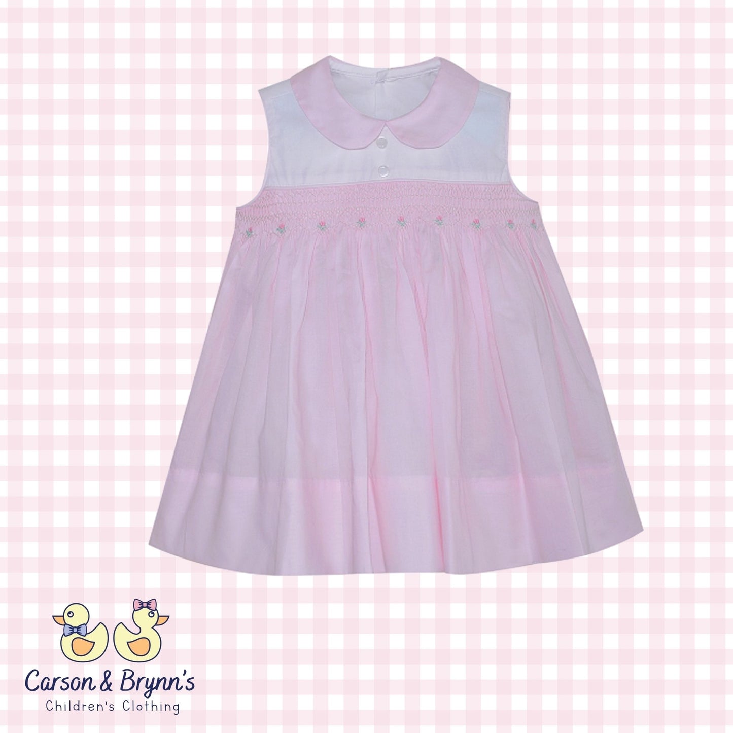 Baby Sen Frankie Dress- Pink