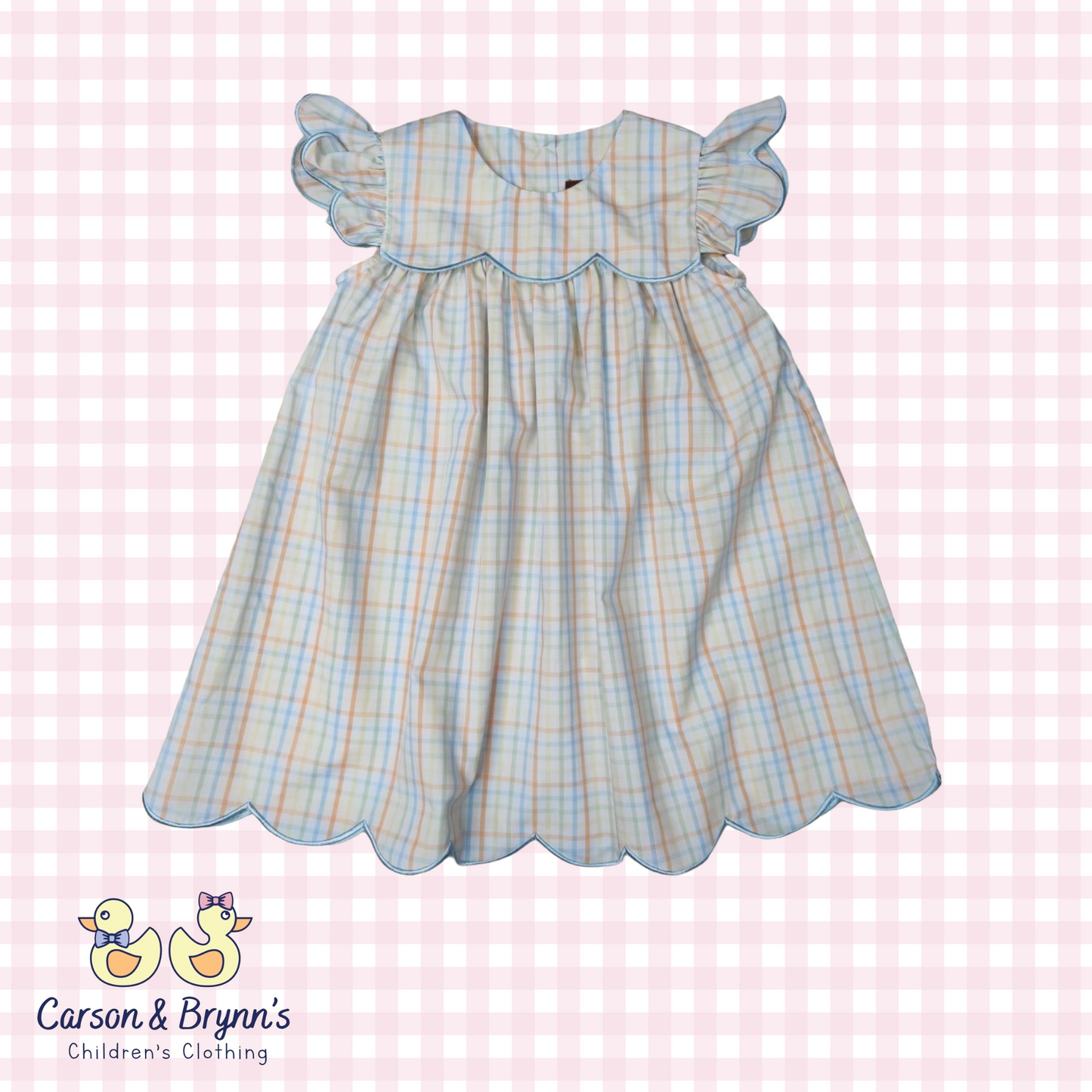 Spring Gingham Dress
