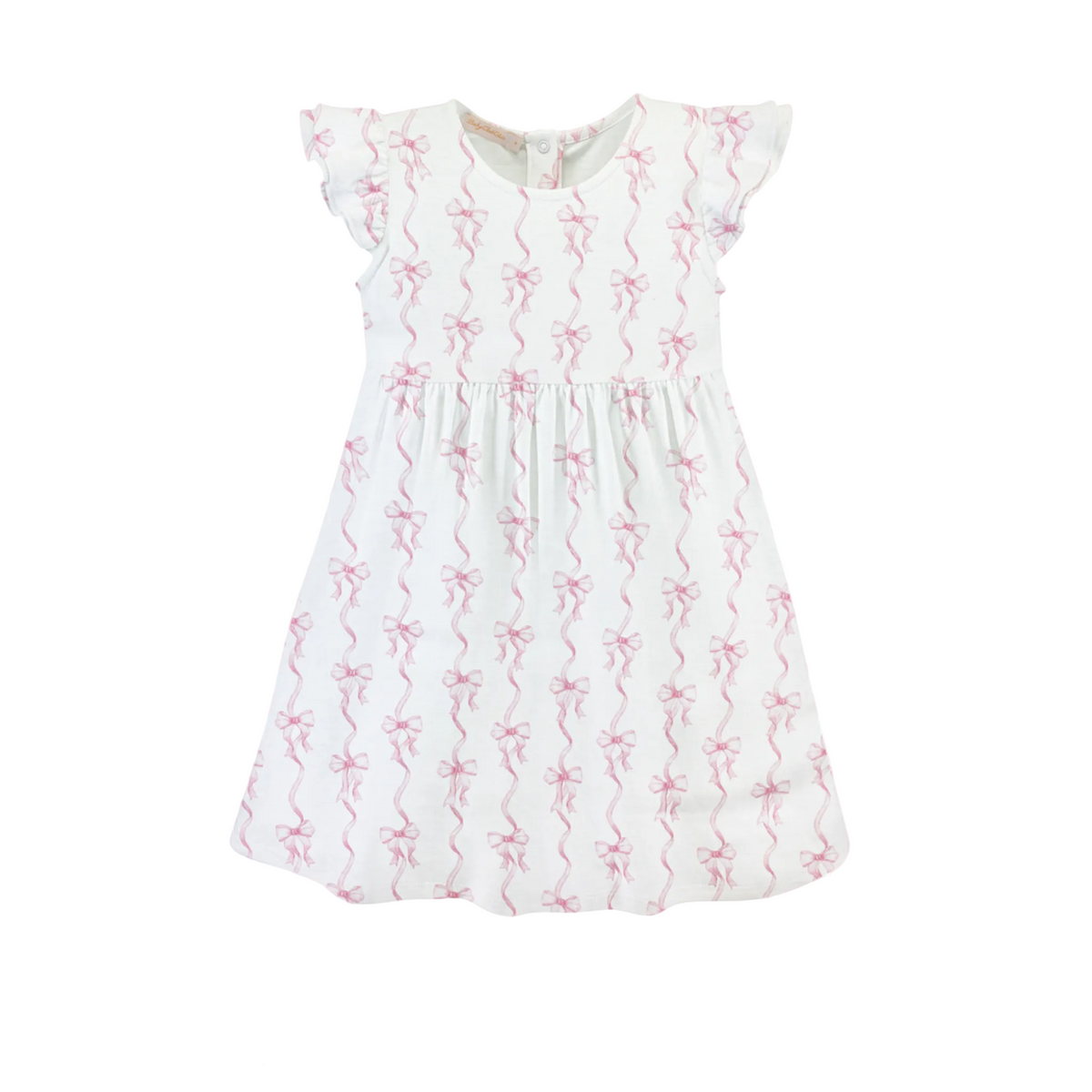 Baby Club Chic Coquette Bows Printed Dress