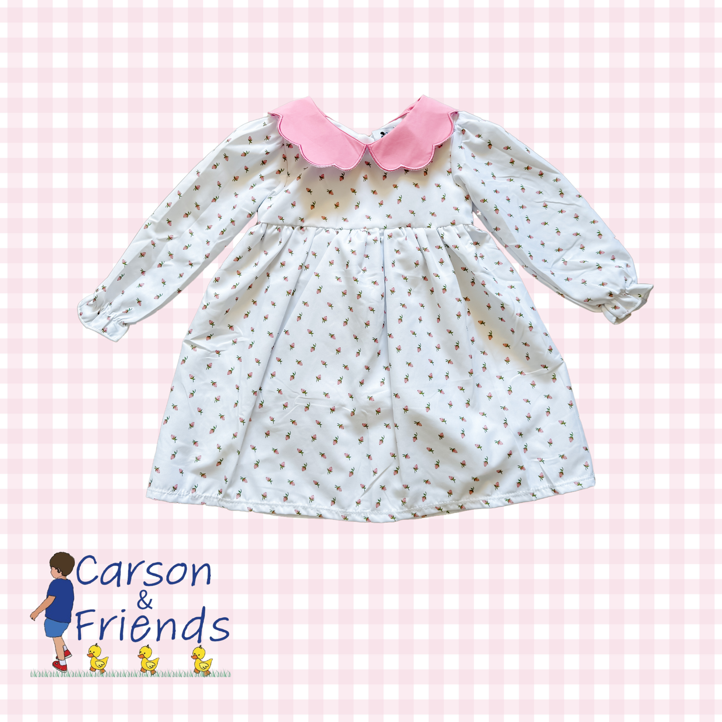 Carson and Friends Rosebud Long Sleeve Dress