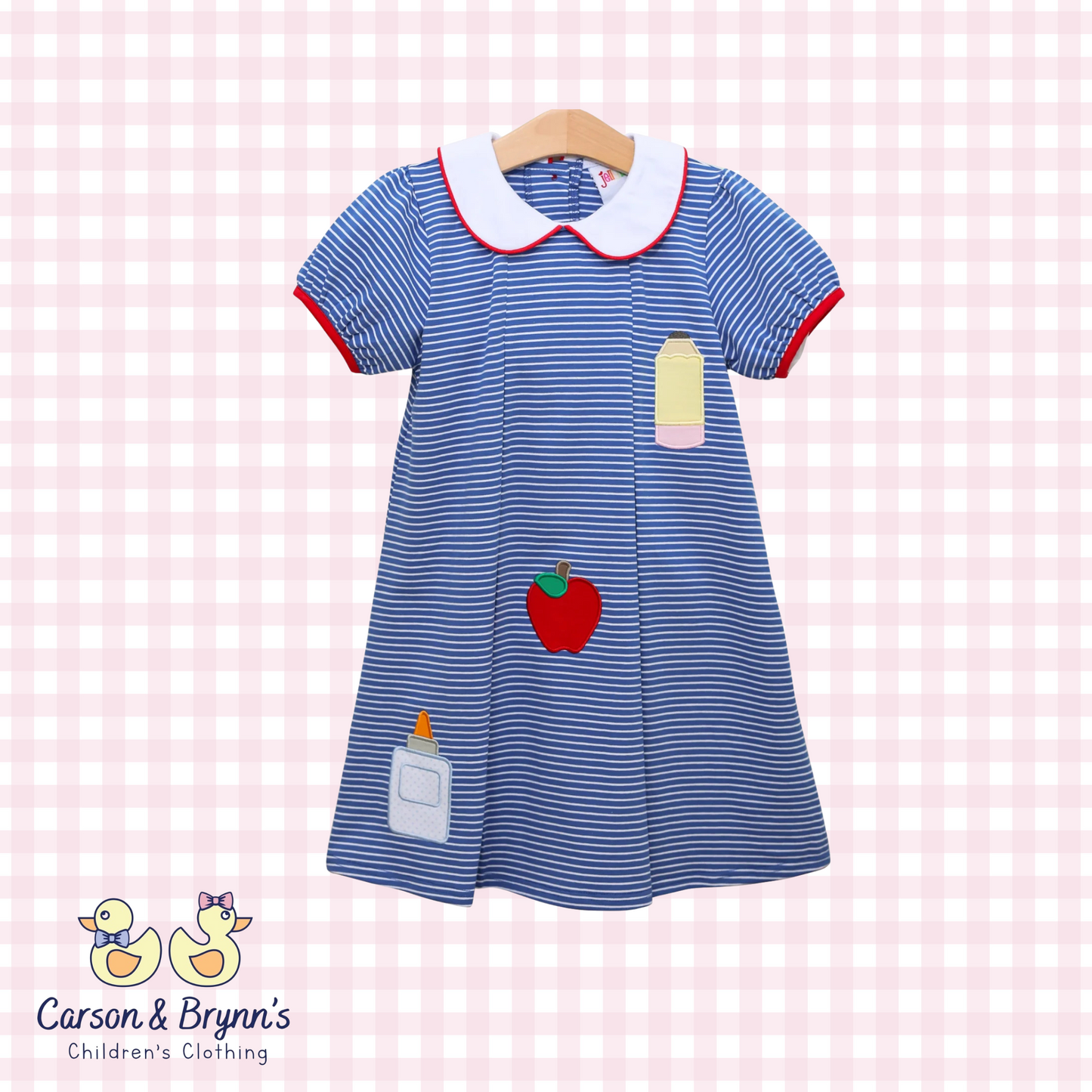 Back to School Pleat Dress