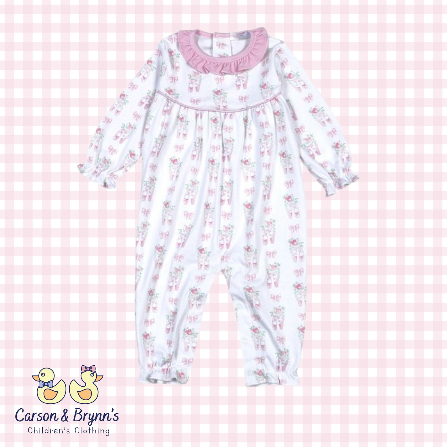 Baby Loren Twinkle Toes Pima Romper