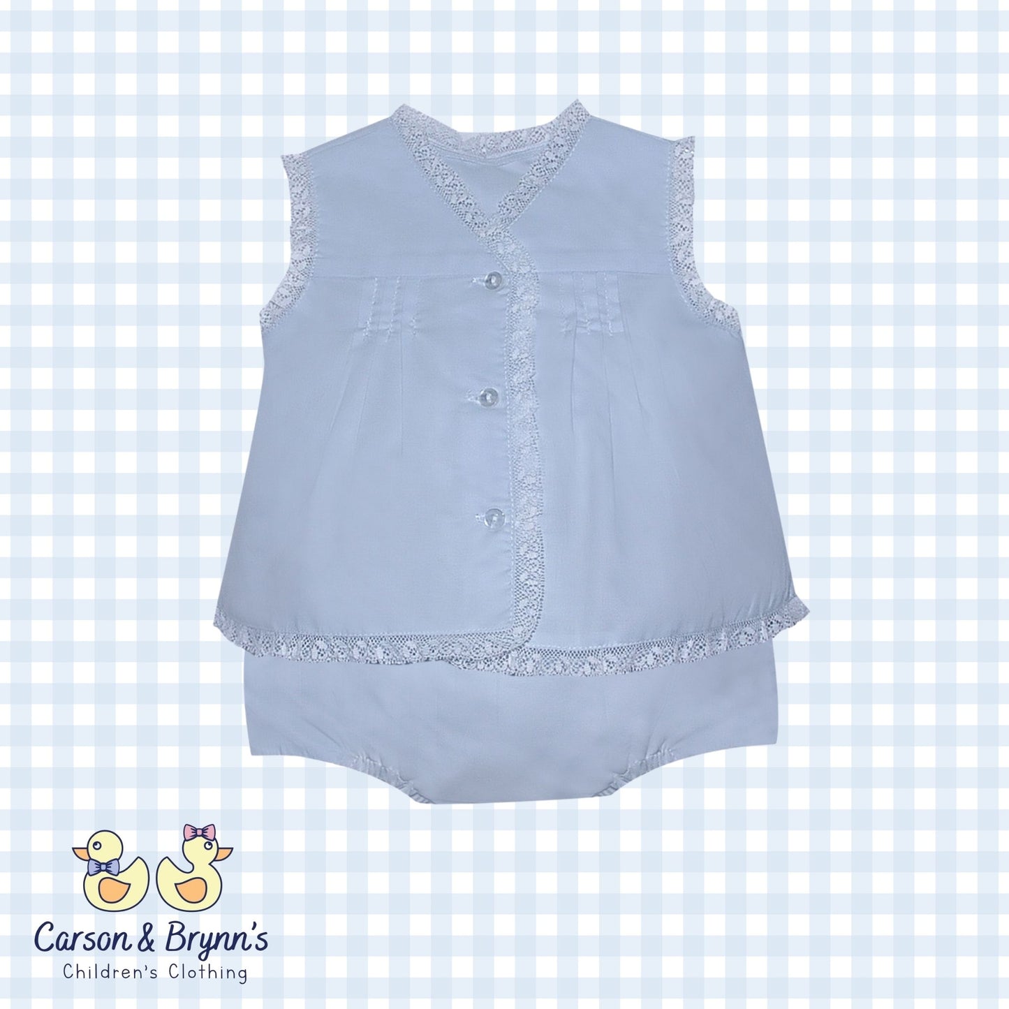 Baby Sen Dylan Diaper Set- Blue