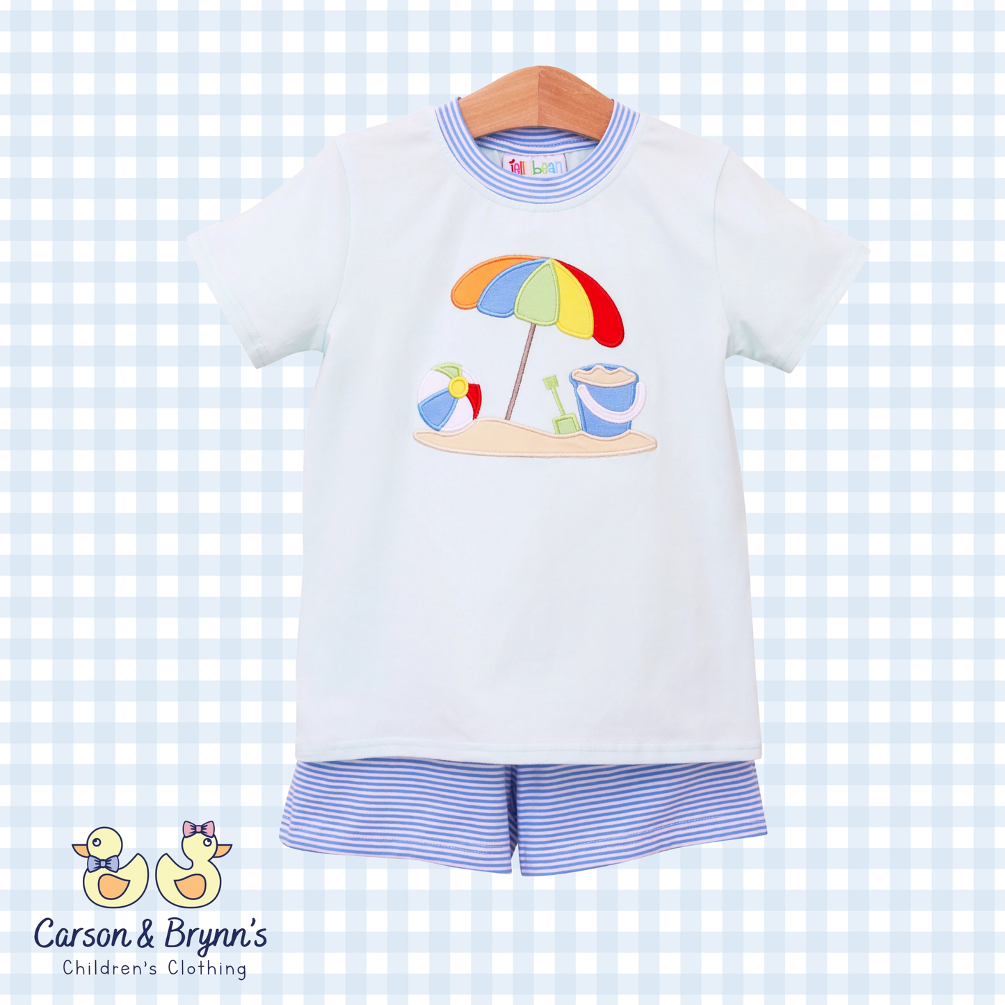 Beach Umbrella Short Set