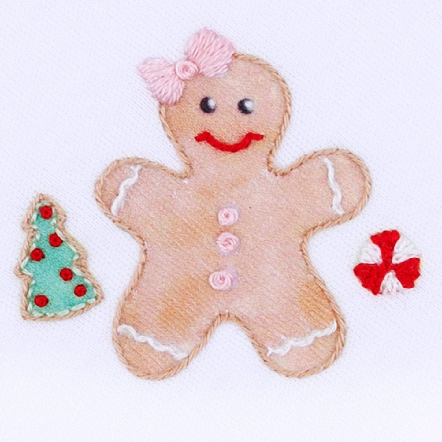 Magnolia Baby - Frosted Wonderland Collared Long Sleeve Dress - Pink