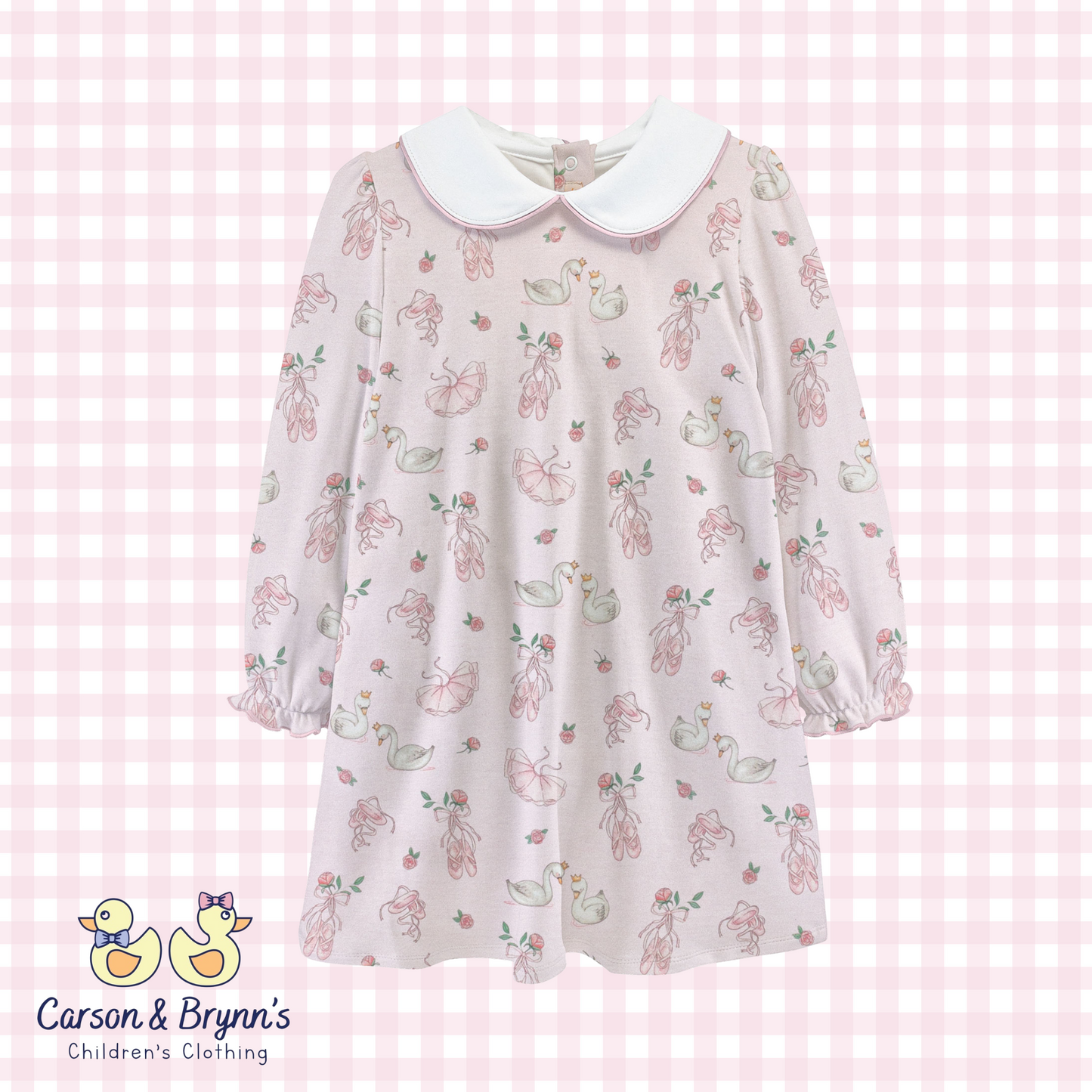 Baby Club Chic Twinkle Toes Pima Dress