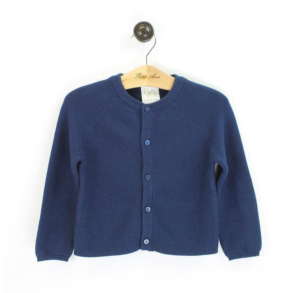 Petit Ami & Zubels - Purl Knit Cardigan Sweater