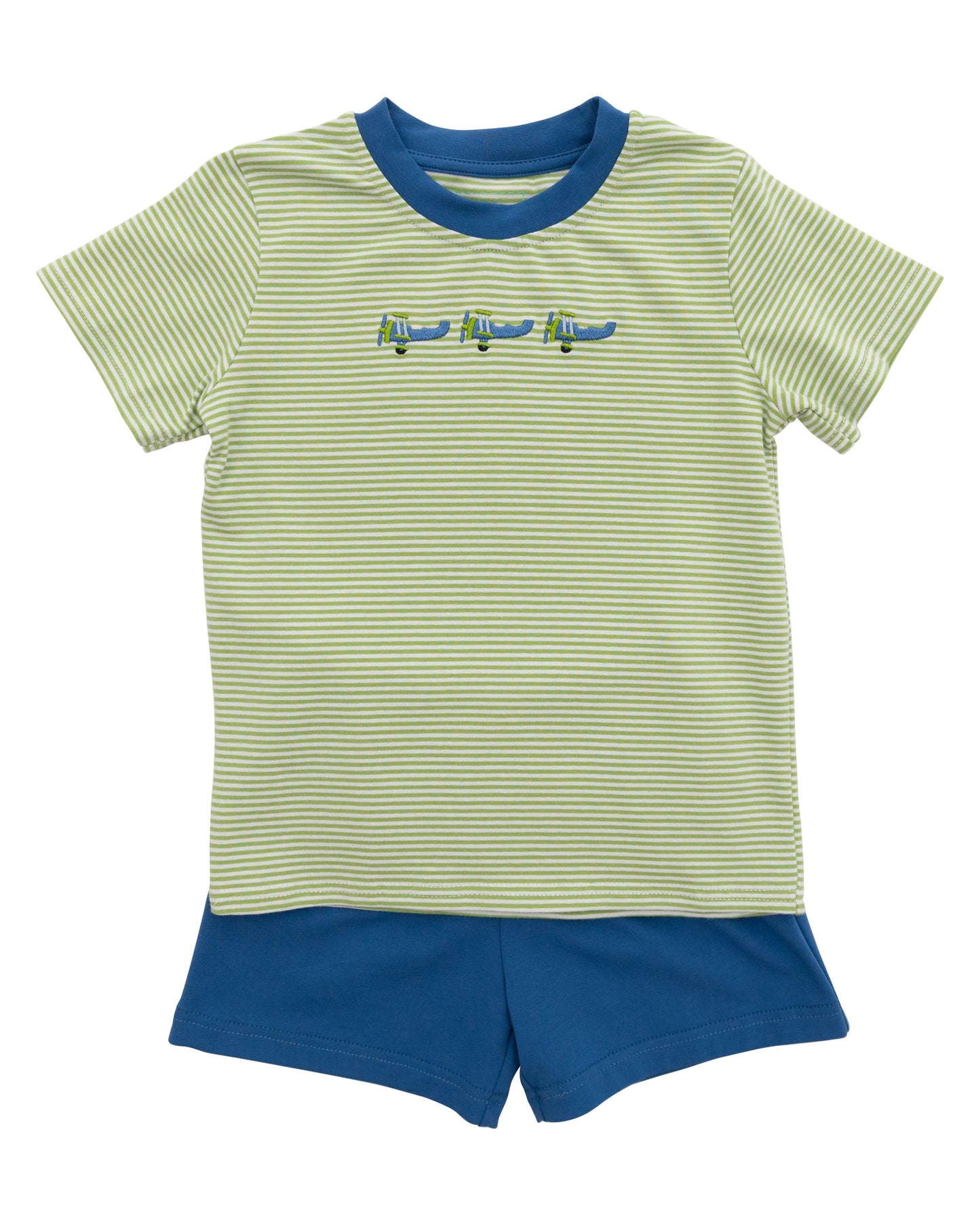 Itsy Bitsy Airplane Short Set