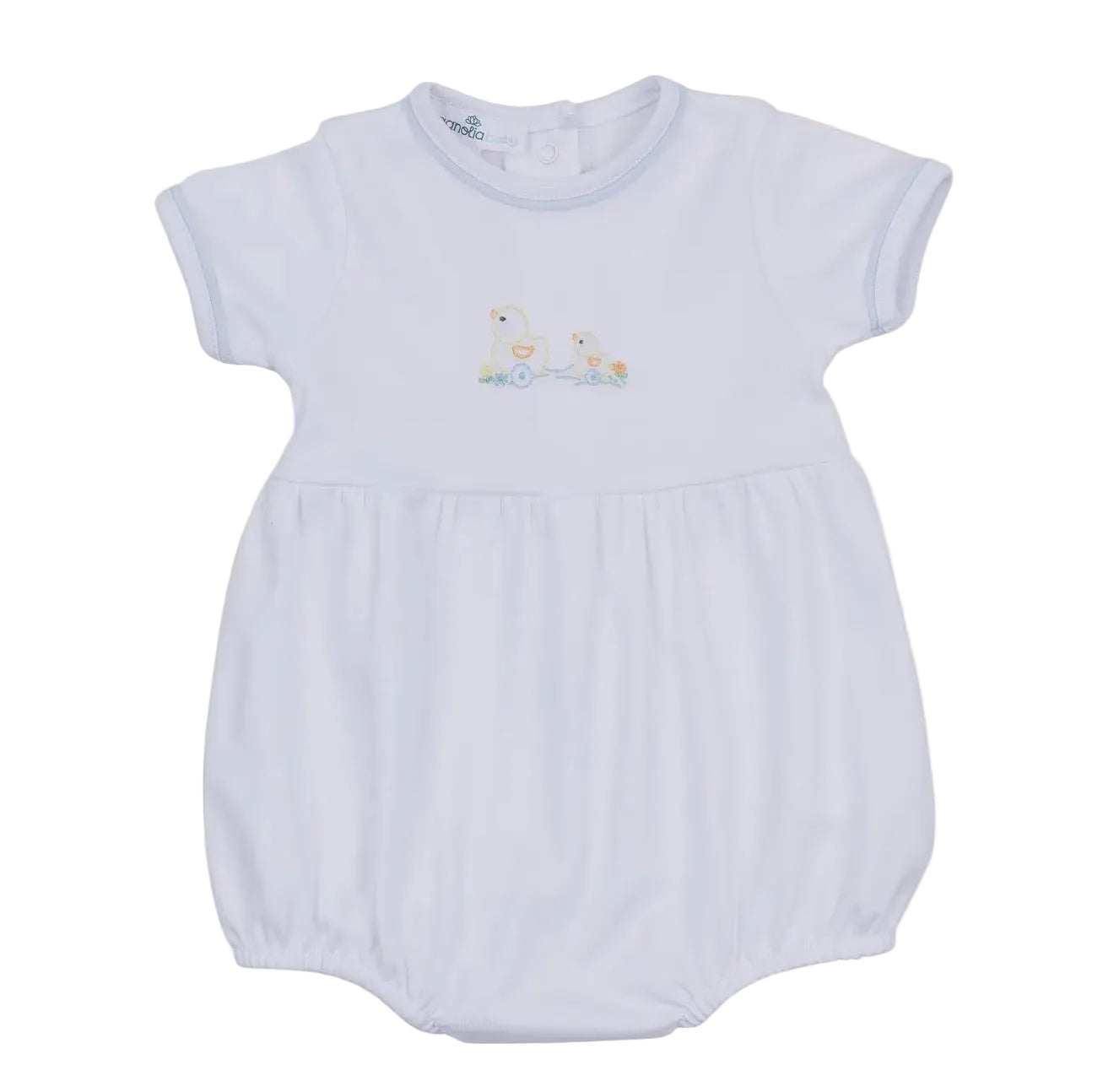 Magnolia Baby Vintage Duckie Pulltoy Bubble- Blue