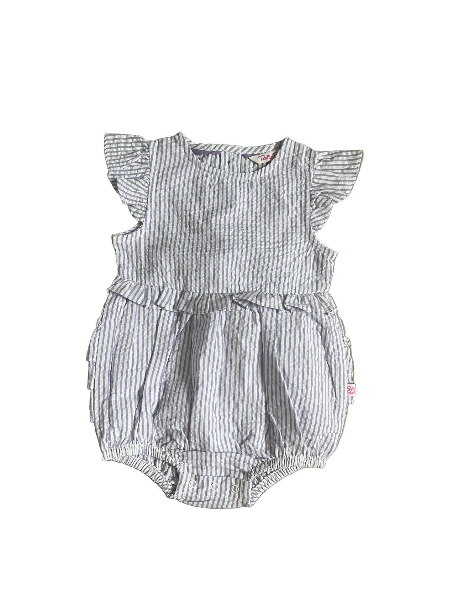 Rufflebutts Lavender Stripe Bubble