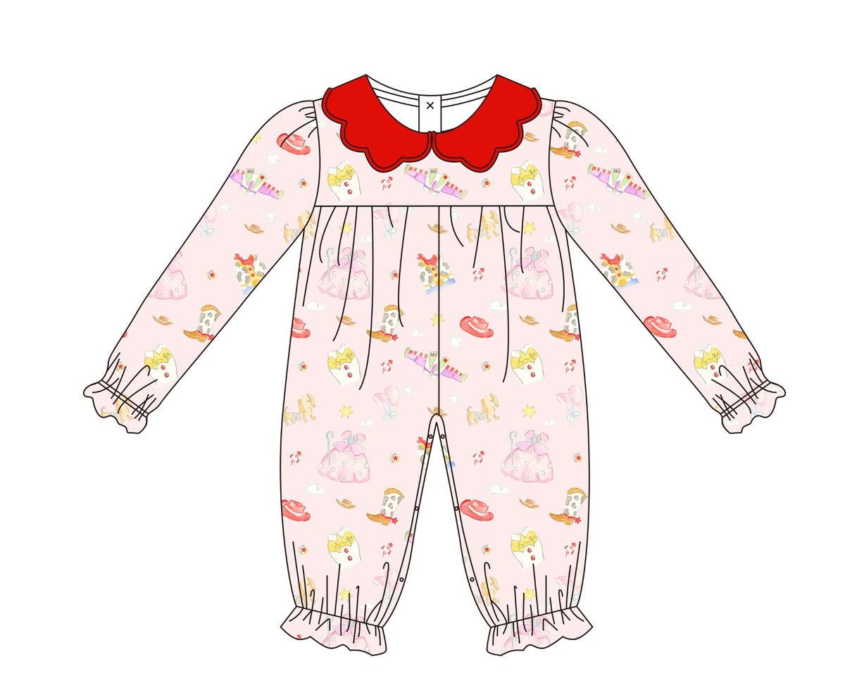 PRESALE ETA JANUARY- Friend in Me Collared Romper