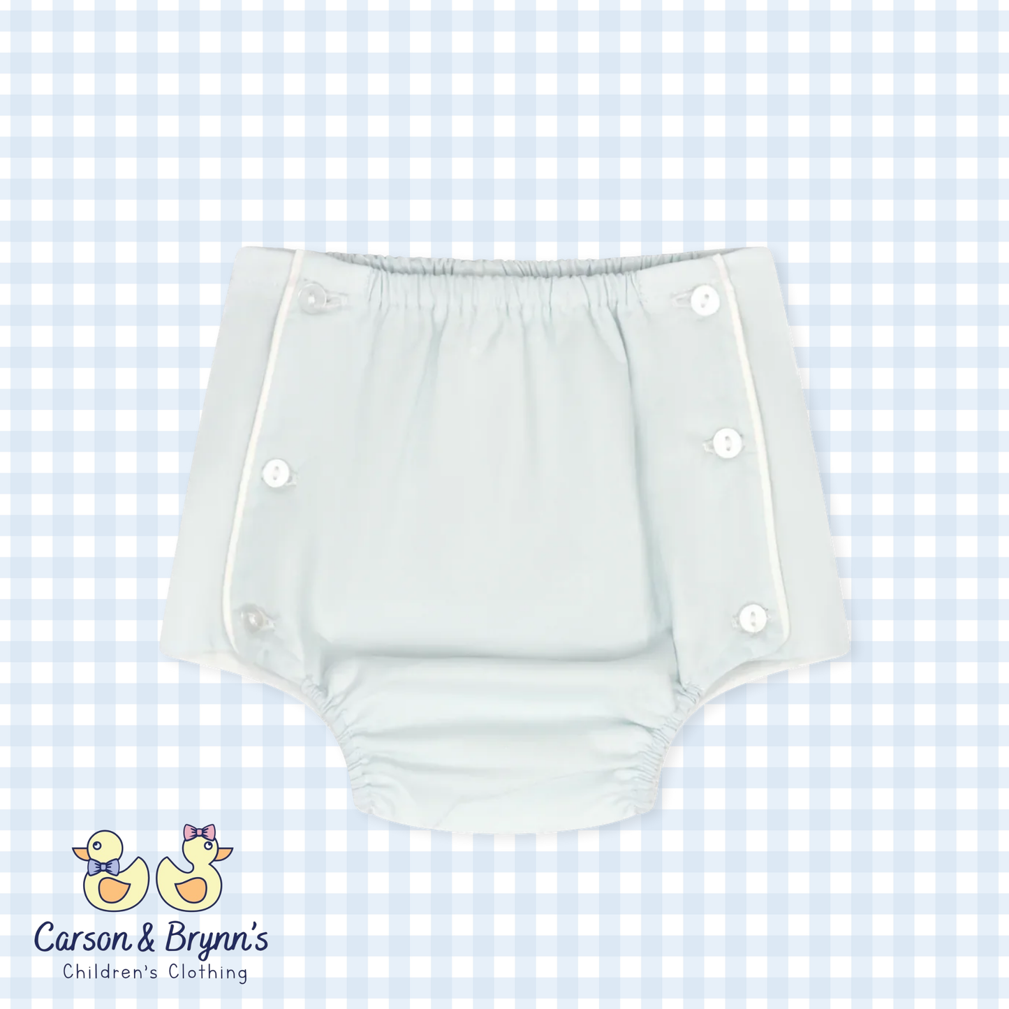 Lullaby Set Darling Diaper Cover- Blessings Blue