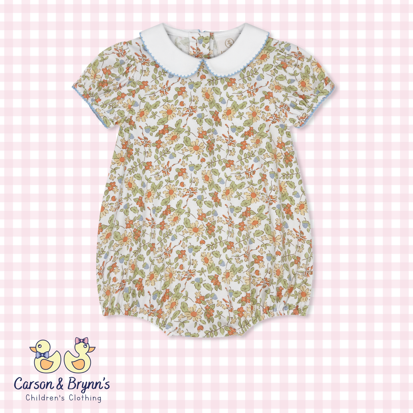 Lullaby Set Patty Cake Bubble- Hearthside Floral