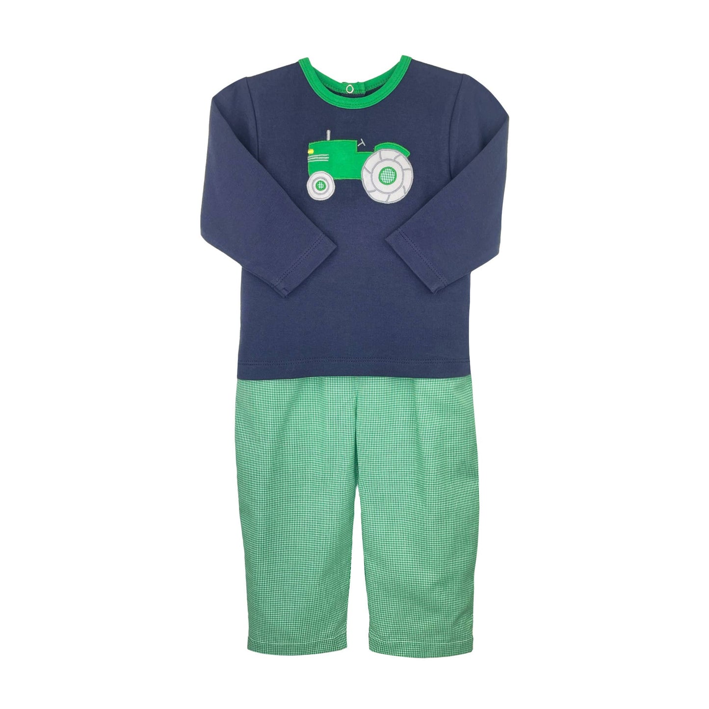 Petit Ami & Zubels - Tractor Applique Top & Pant Set