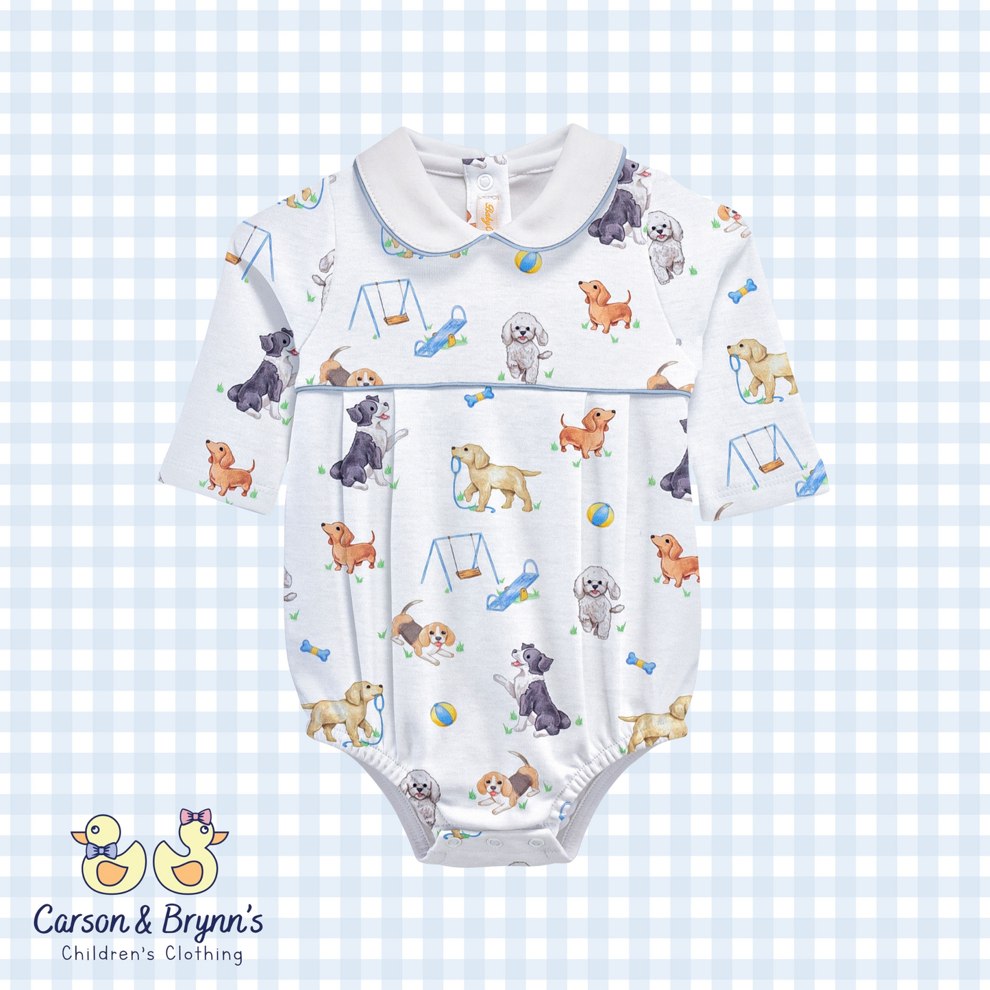 Baby Club Chic Doggie Park Pima Bubble