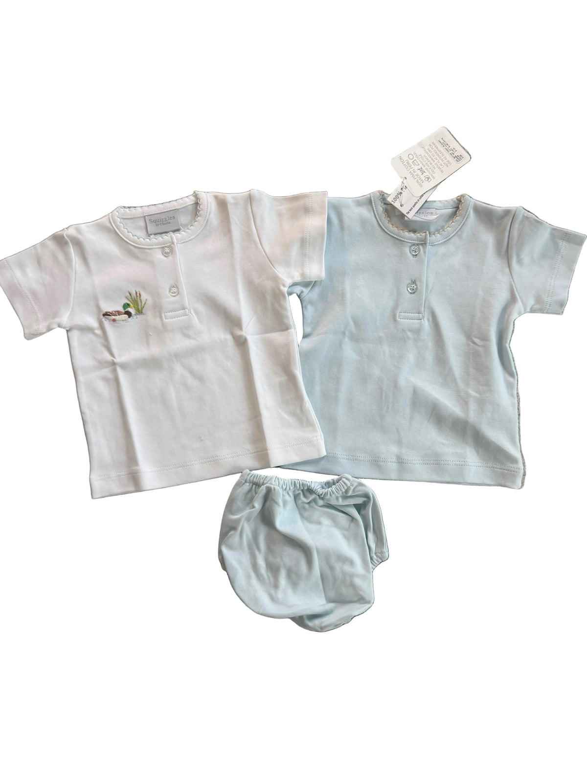 Squiggles Diaper Set- 3 pieces