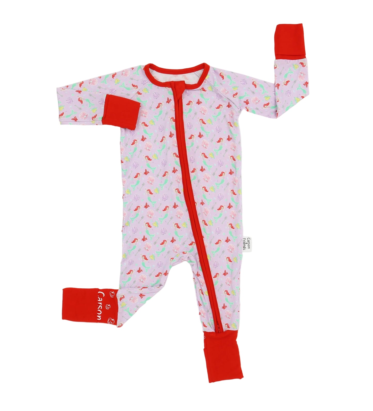 Carson and Friends Under the Sea Bamboo Viscose Zippy