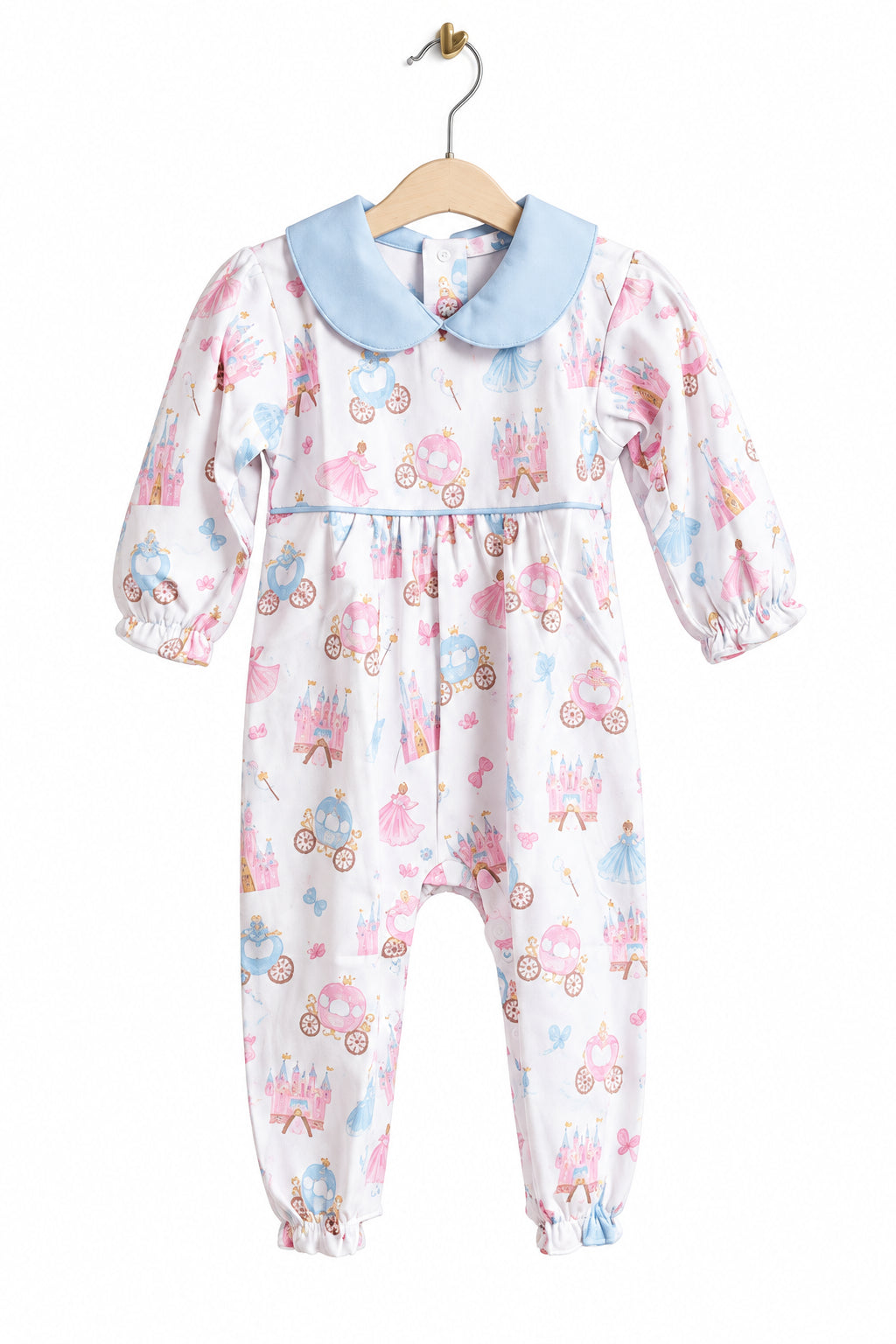 Baby Loren Princesses and Castles Pima Romper