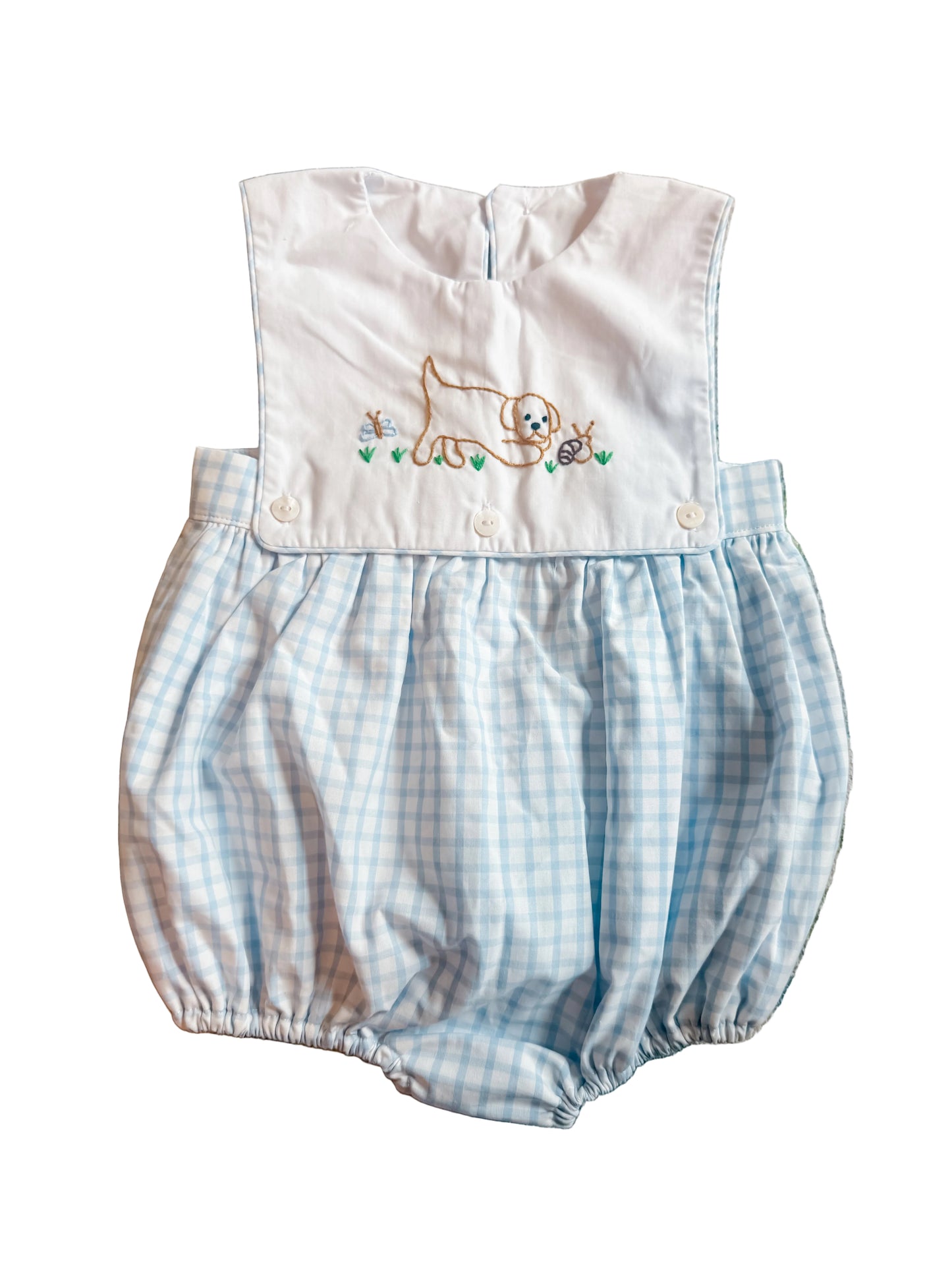 Carson and Friends Snips and Snails Hand Embroidered Bubble