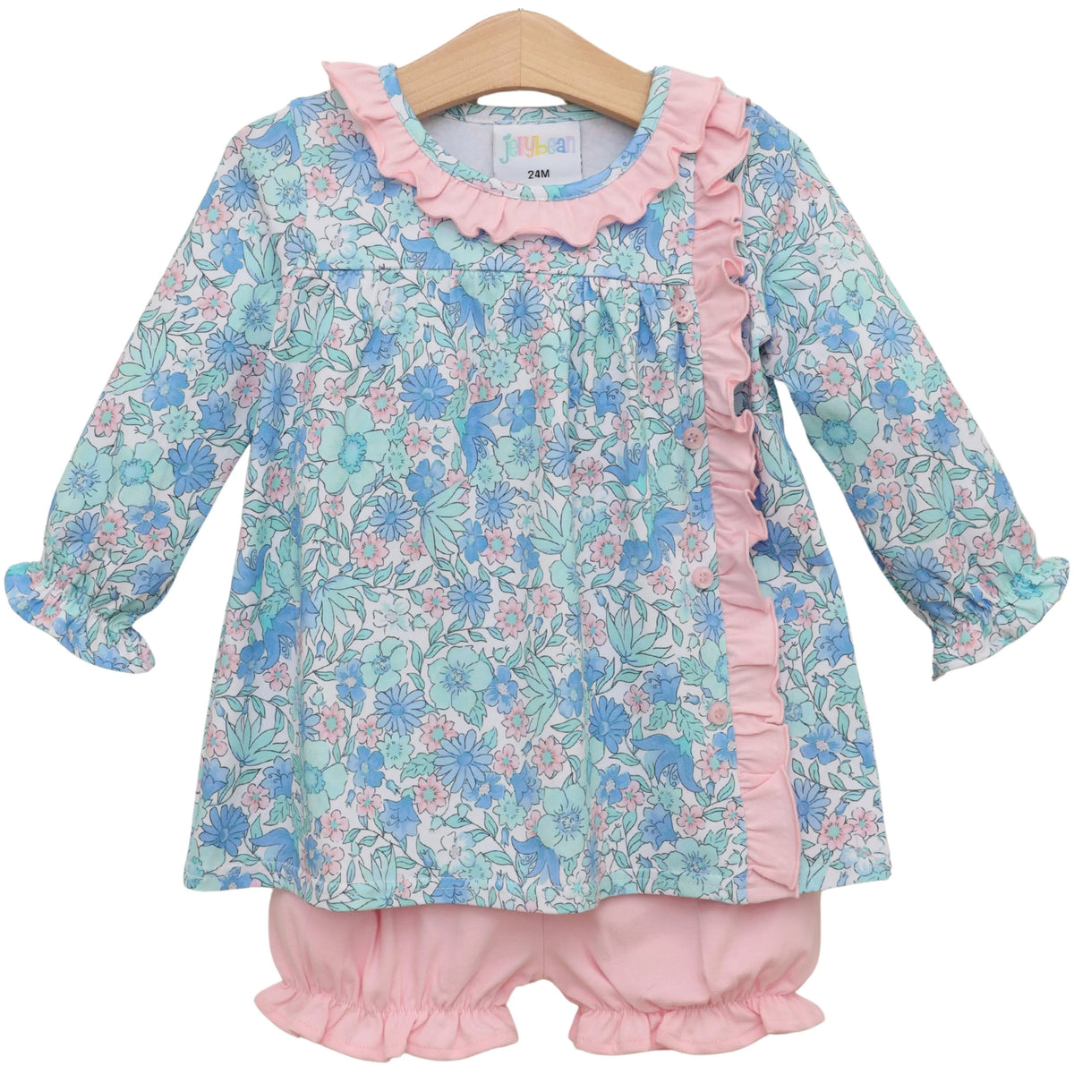 Jellybean Painted Petals Cara Bloomer Set