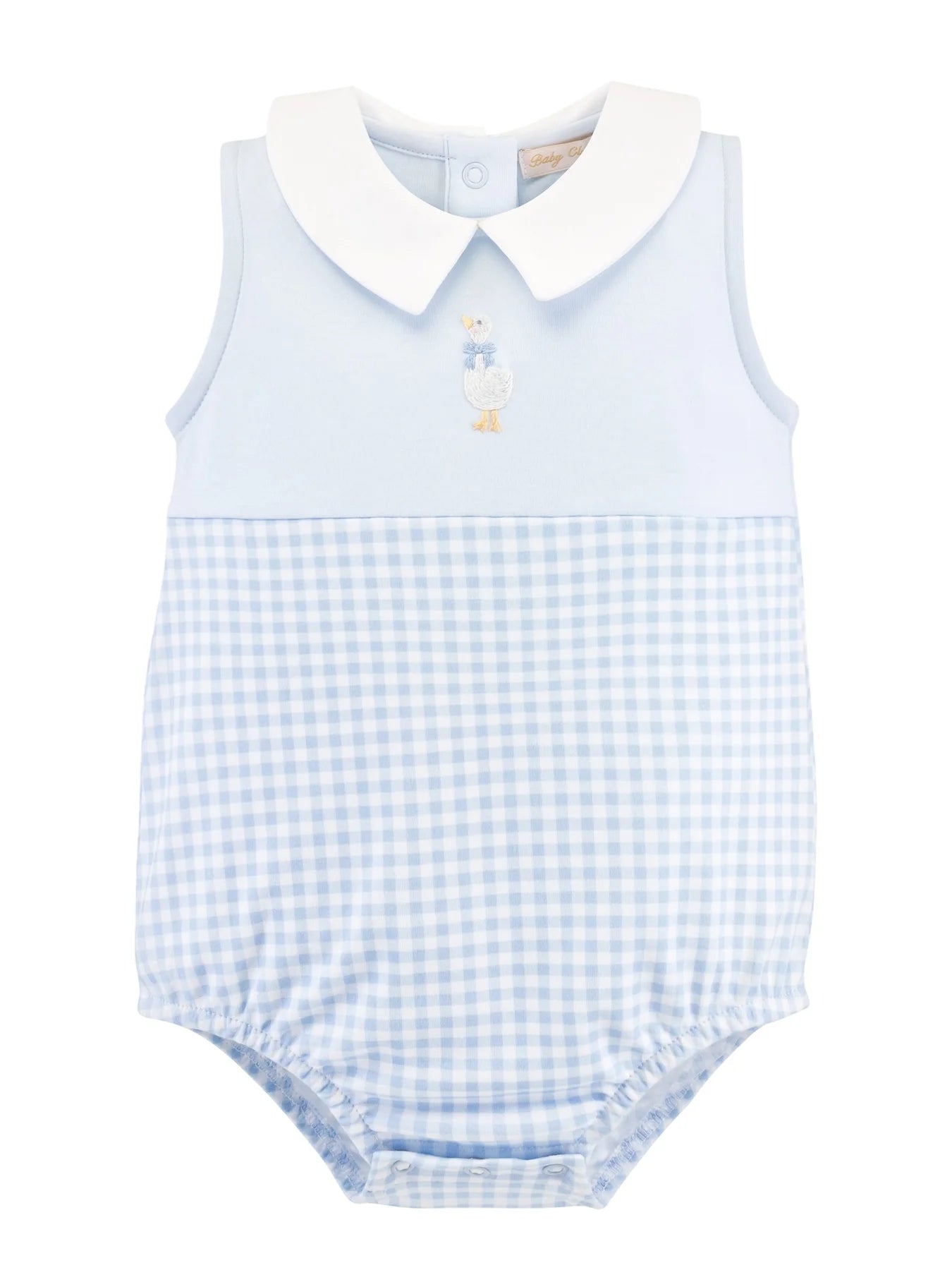 Baby Club Chic Springtime Goose Bubble- Blue