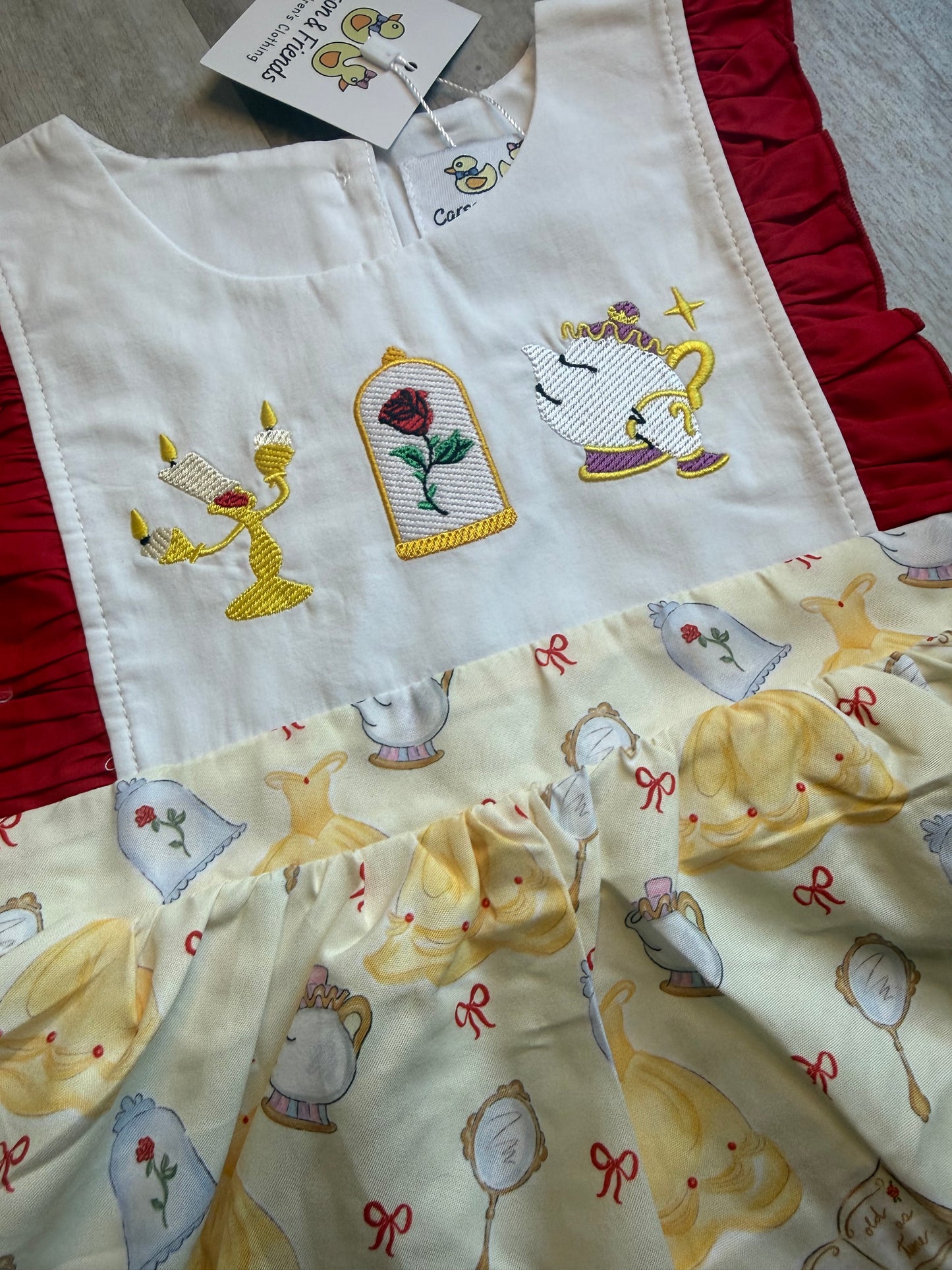 Carson and Friends Tale as Old as Time Diaper Set