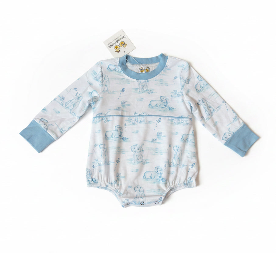 Carson and Friends Snips and Snails Long Sleeve Bubble