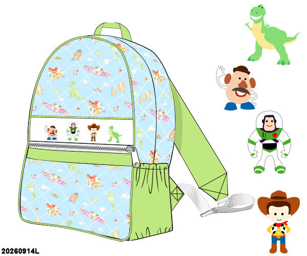 PRESALE ETA JANUARY- Carson and Friends Blue Friend in Me Backpack