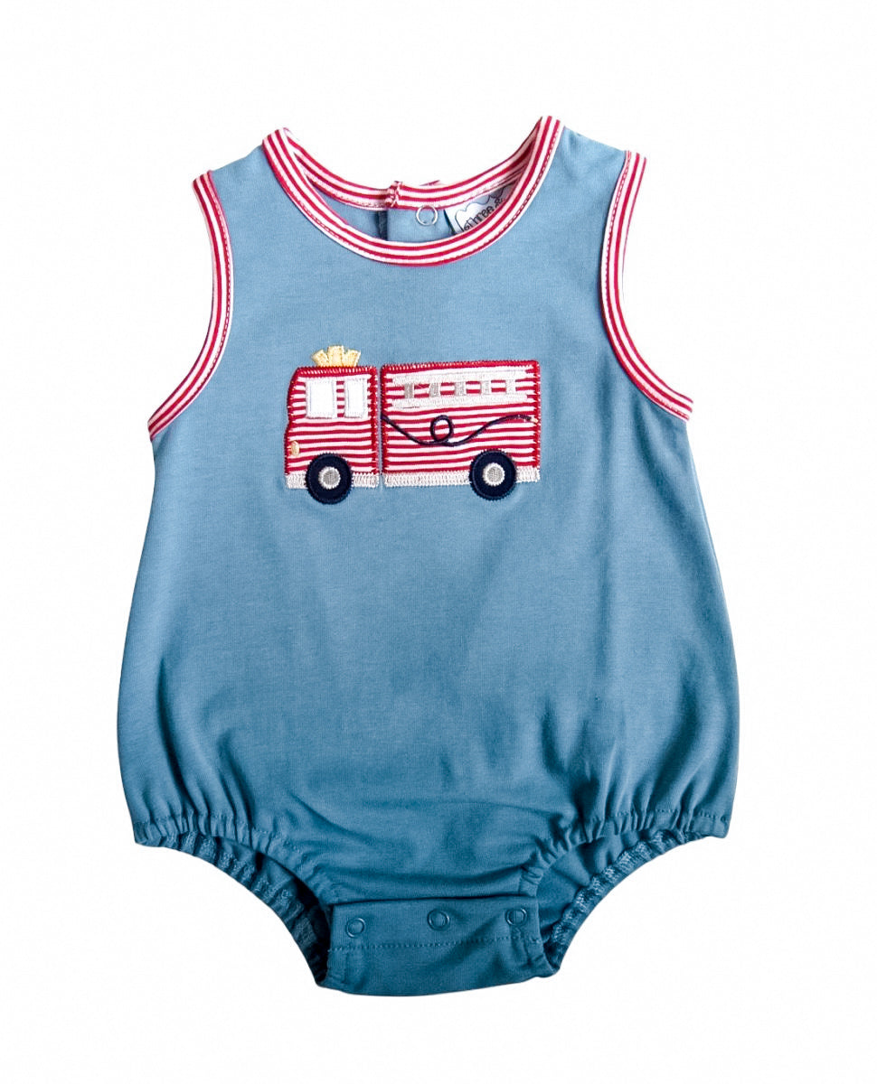 Firetruck Boys Bubble