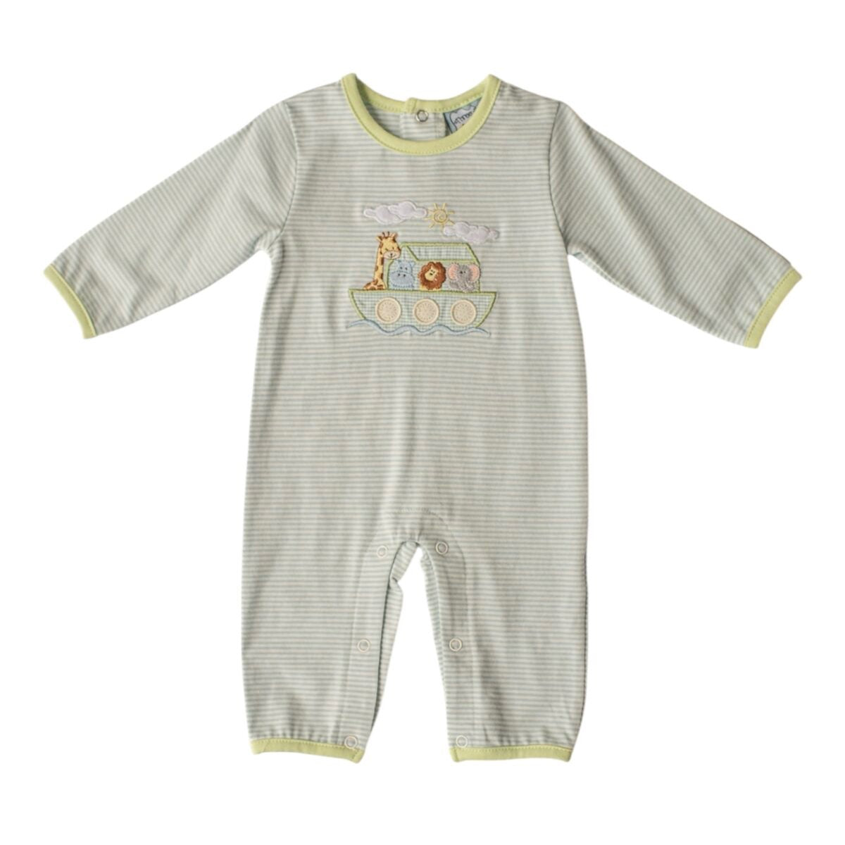 Three Sisters Noah's Ark Applique Romper