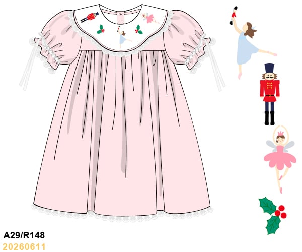 PREORDER ETA OCTOBER- Carson and Friends Nutcracker Dress