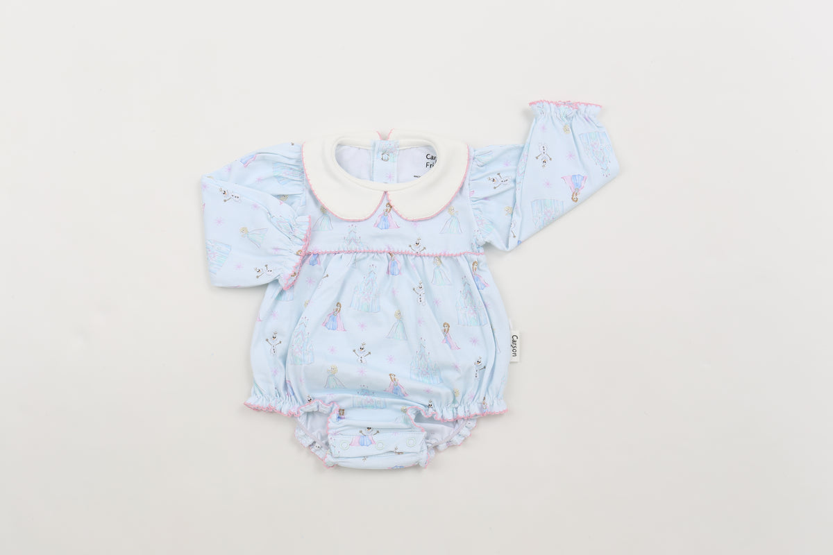 Carson and Friends Long Sleeve Girls Bubble- Ice Princess