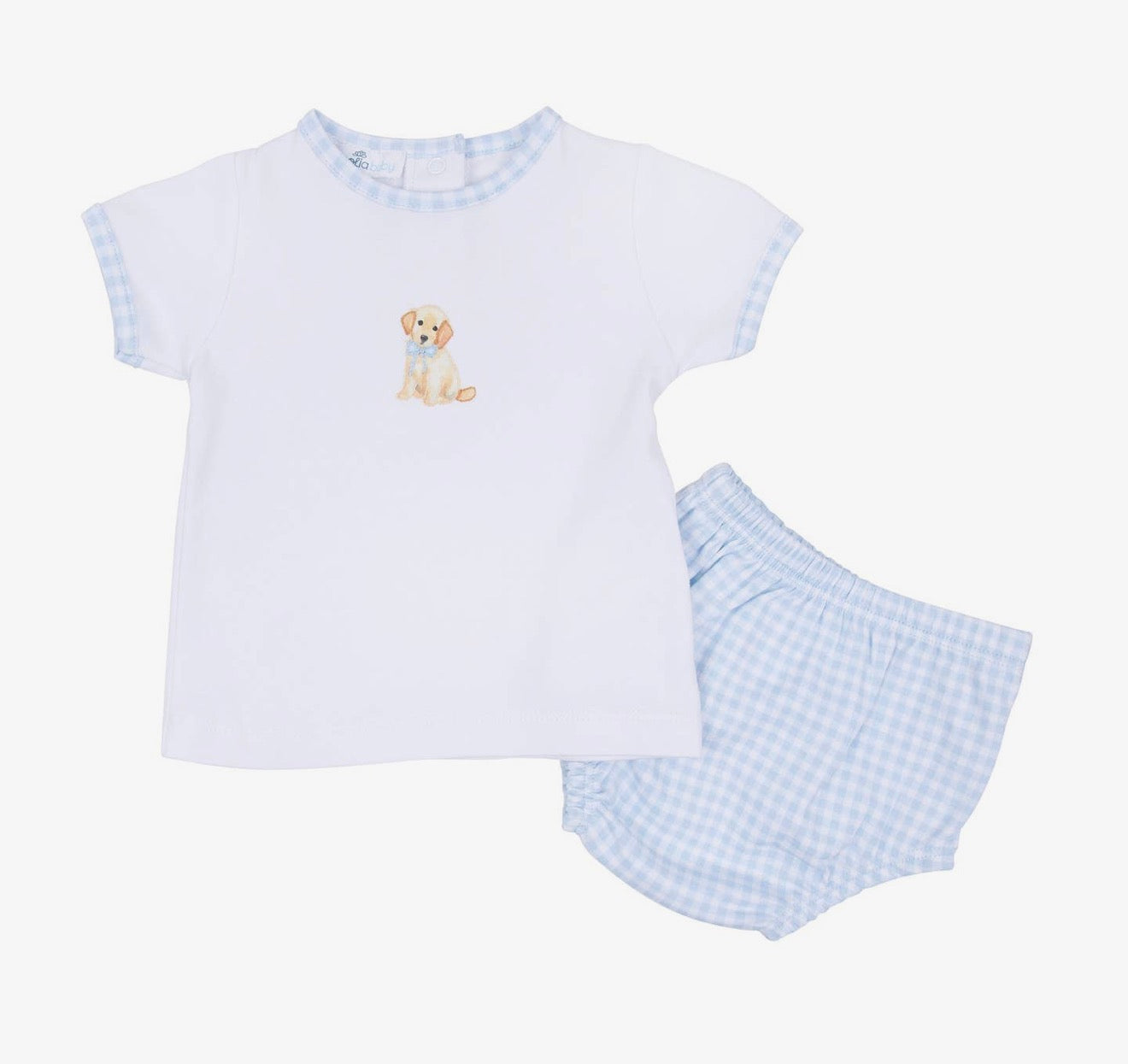 Magnolia Baby Sweet Golden Diaper Cover Set - Light Blue