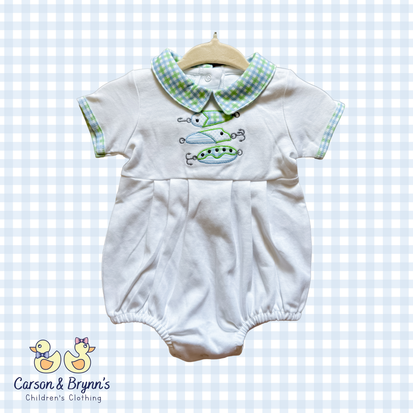 Magnolia Baby Lil’ Lures Embroidered Bubble