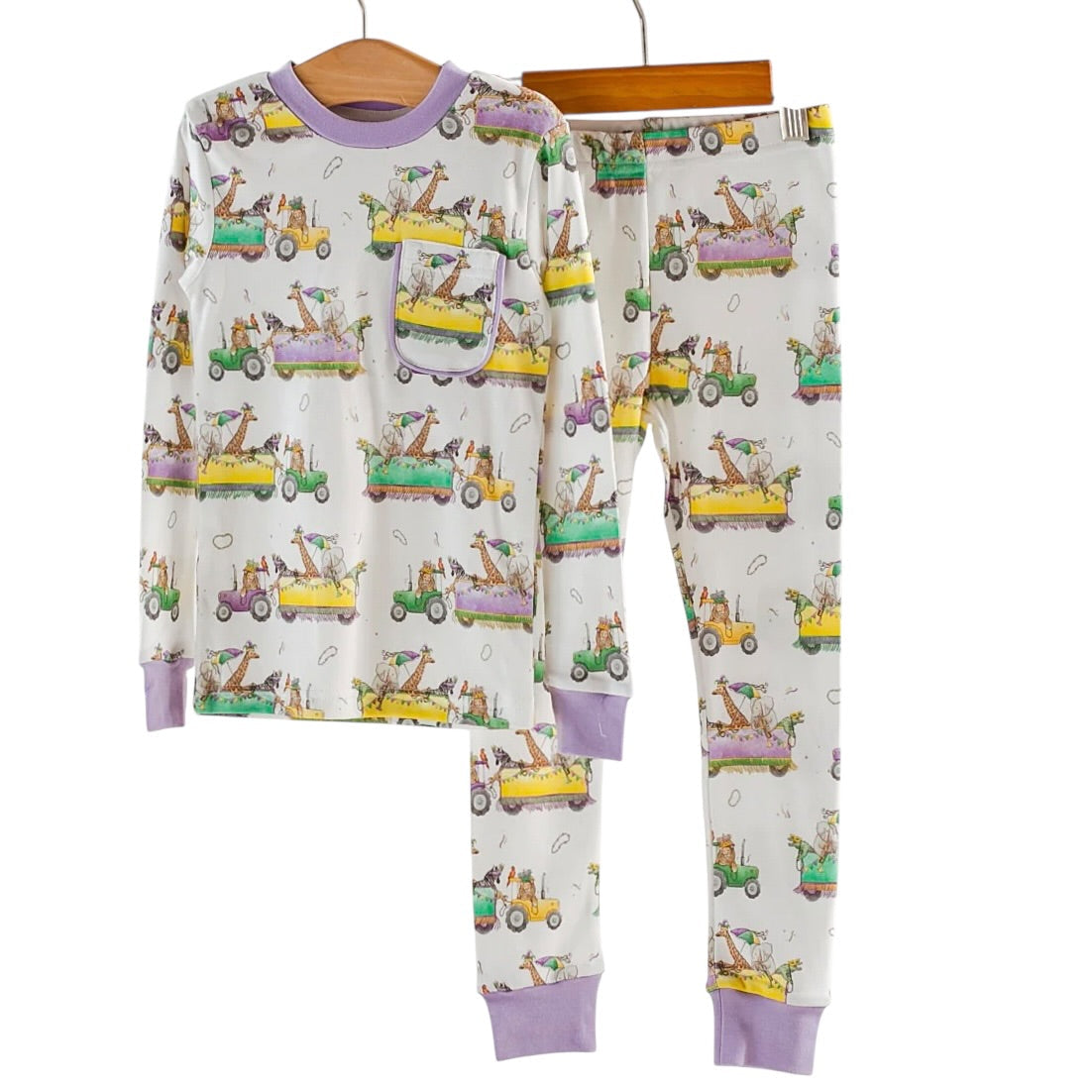 Nola Tawk Krewe Zoo-d It! Organic Cotton Pajamas