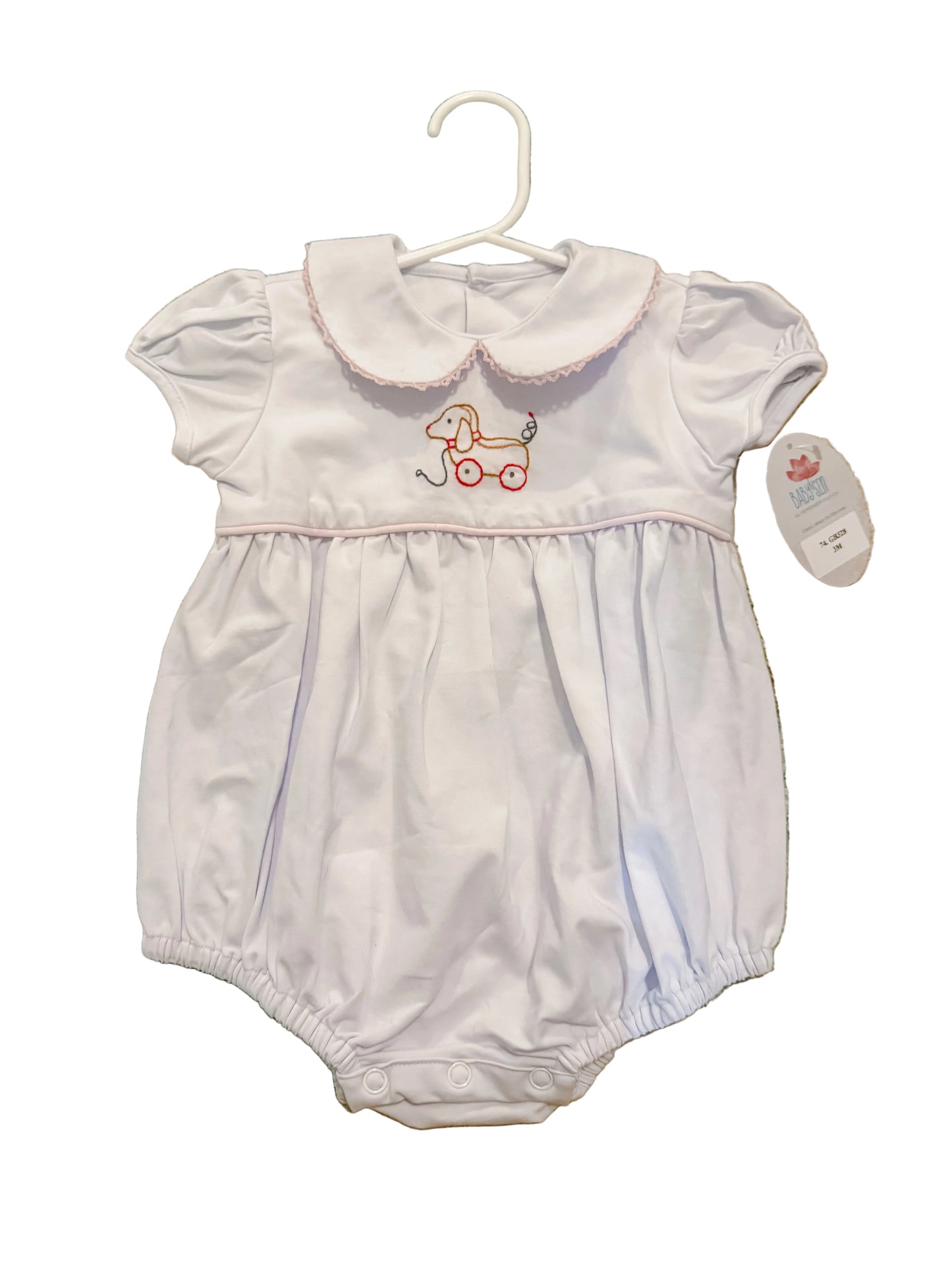 Baby Sen Brady Bubble- Pull Along Puppy Girls