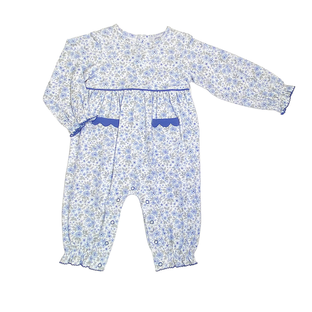 Ishtex Ditsy Flower Girls Romper