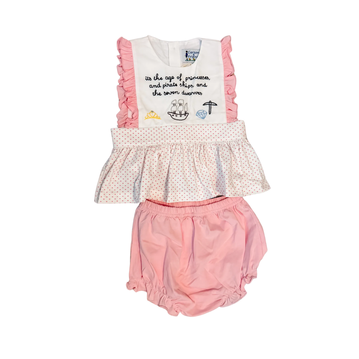 Carson and Friends “Age of Princesses” Bloomer Set