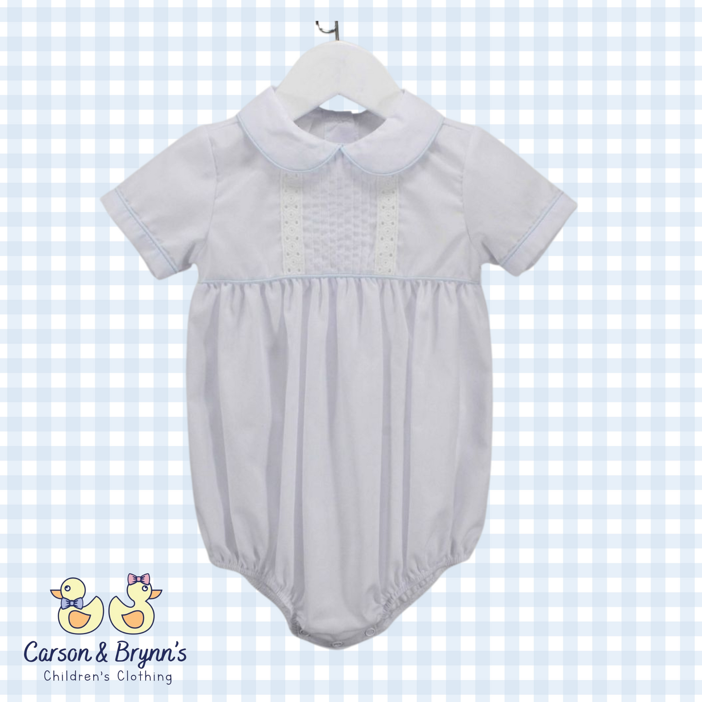 Little Lace James Bubble- White