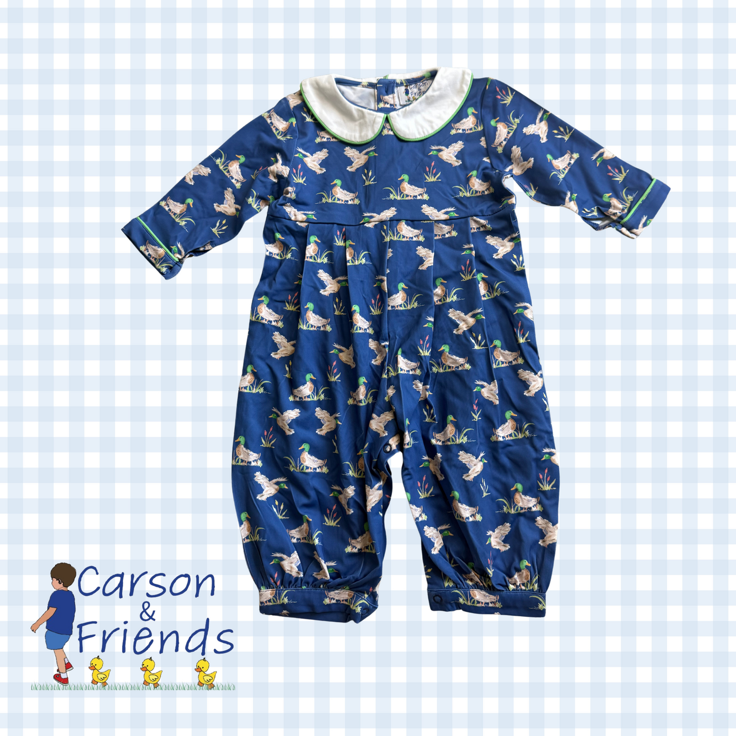 Carson and Friends Mallard Romper