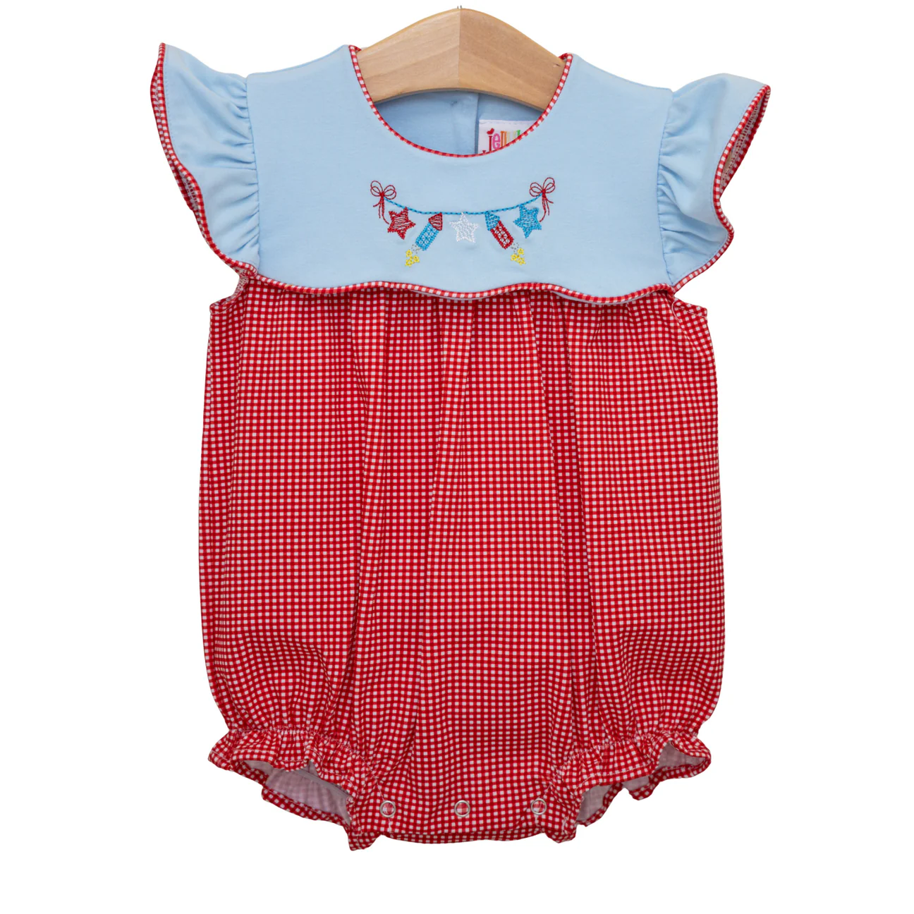 Star Spangled Banner Scalloped Bubble