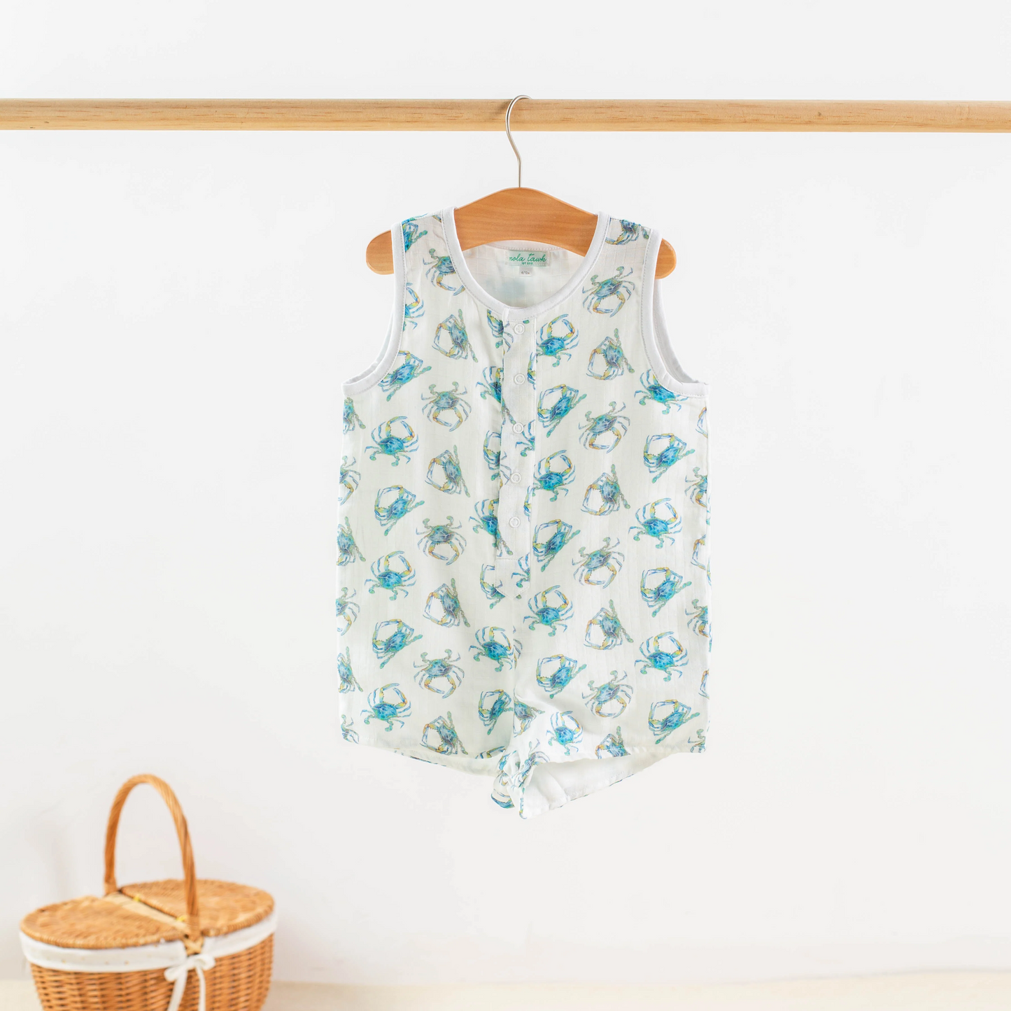 Catching Crabs Organic Muslin Shortall