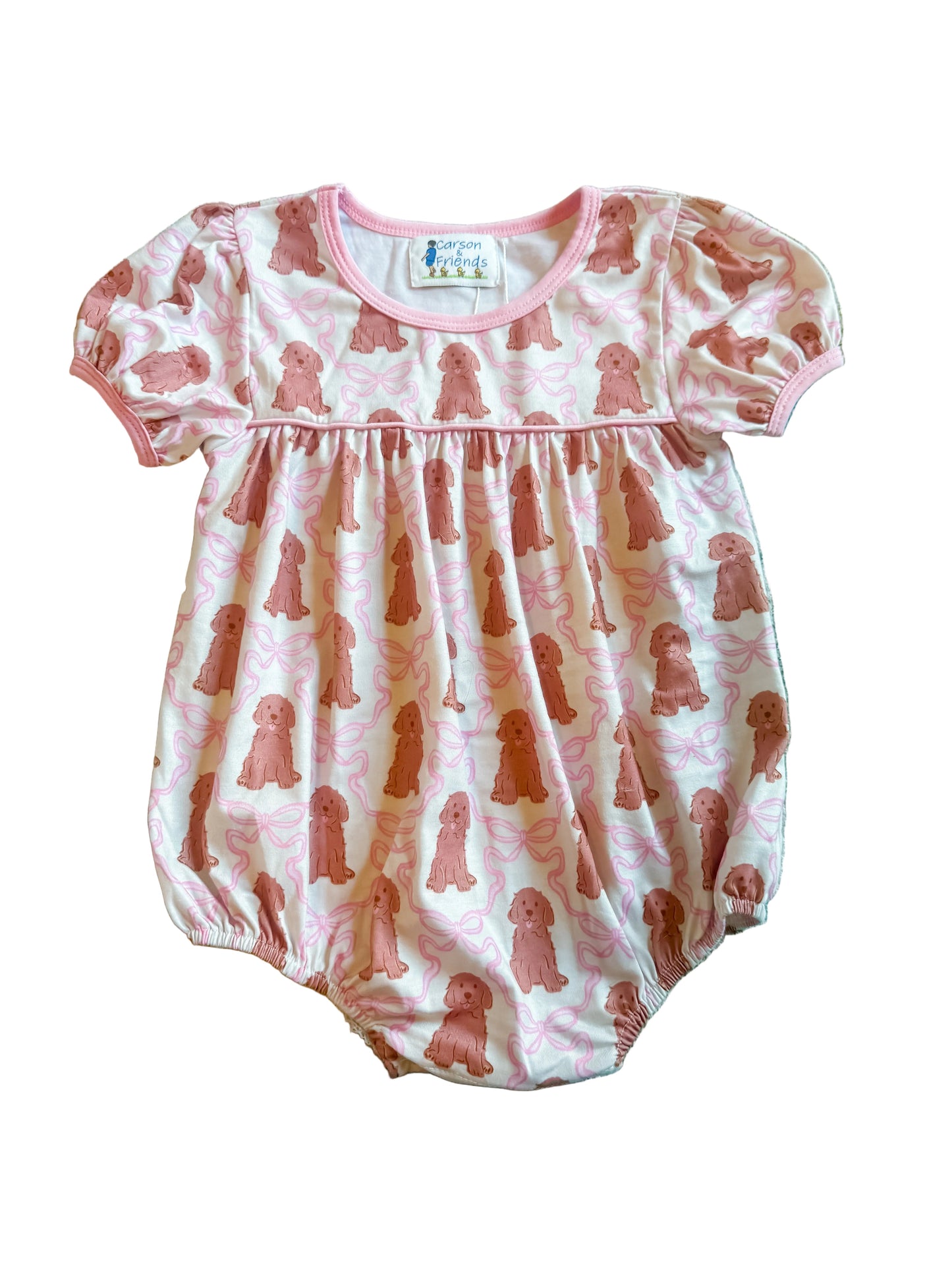 Carson and Friends Goldendoodles Printed Bubble