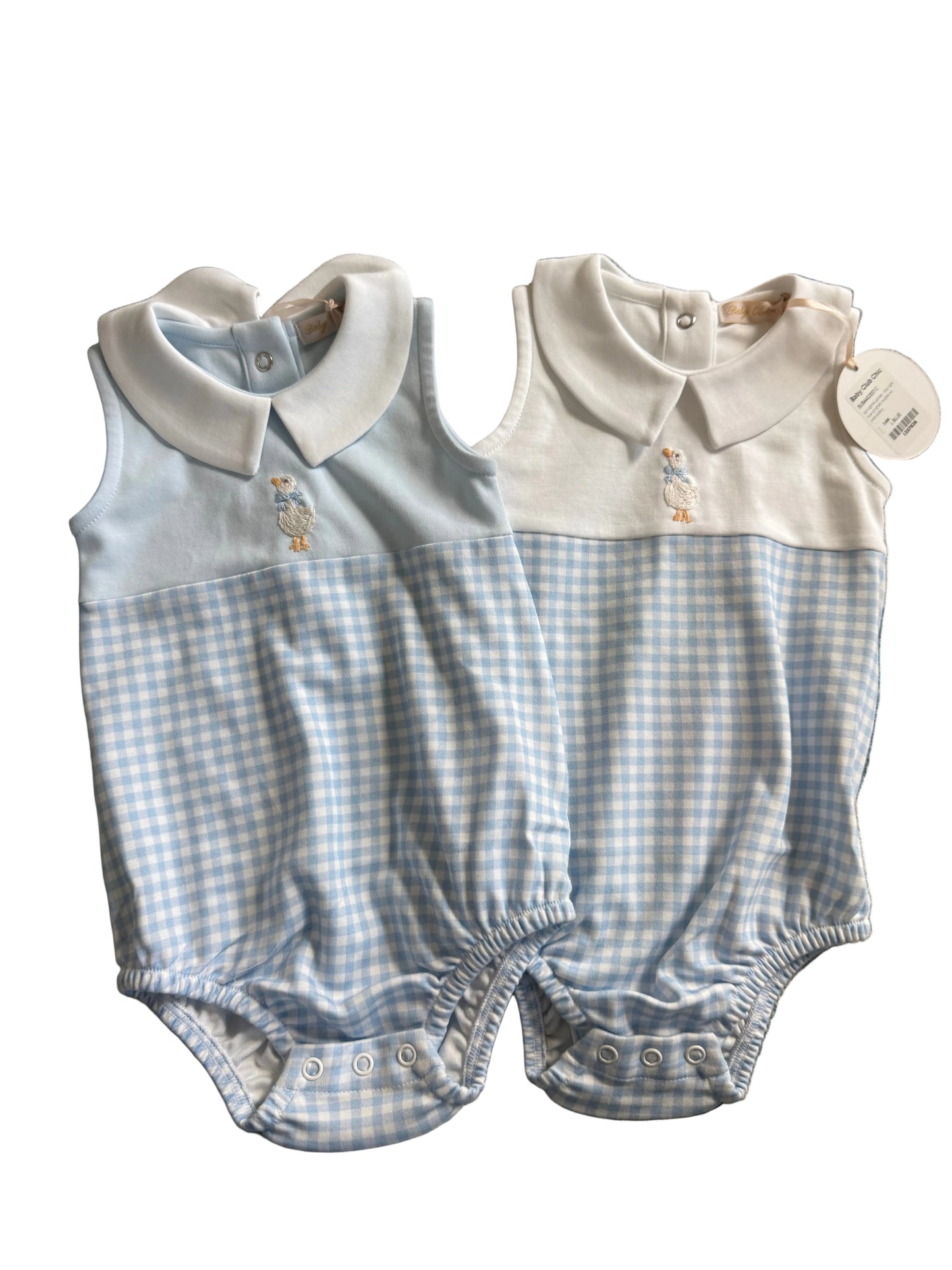 Baby Club Chic Springtime Goose Bubble- (White Top)