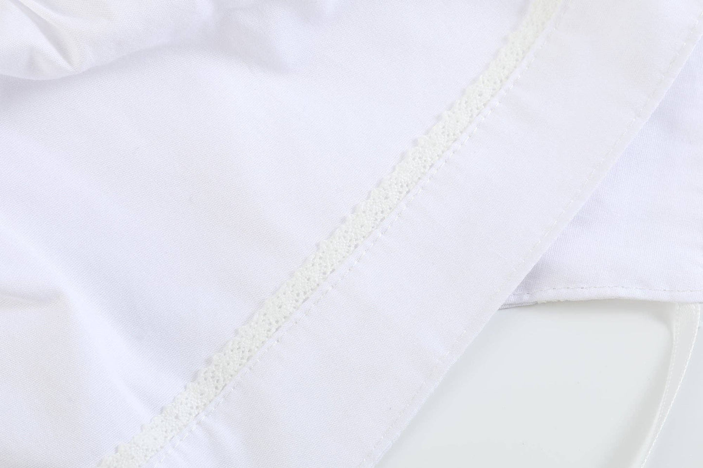 Lil Cactus - White Collared Button Romper with Bonnet