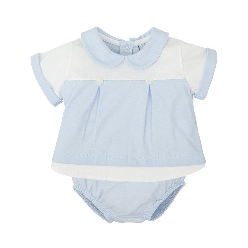 Babidu Blue Bloomer Set