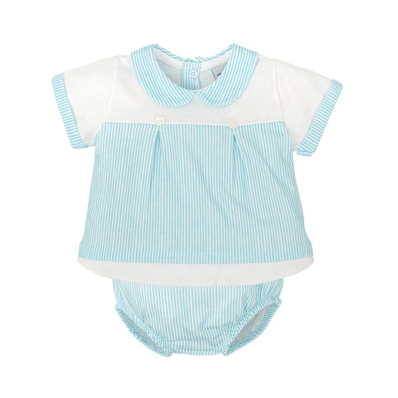 Babidu Boys Teal Diaper Set